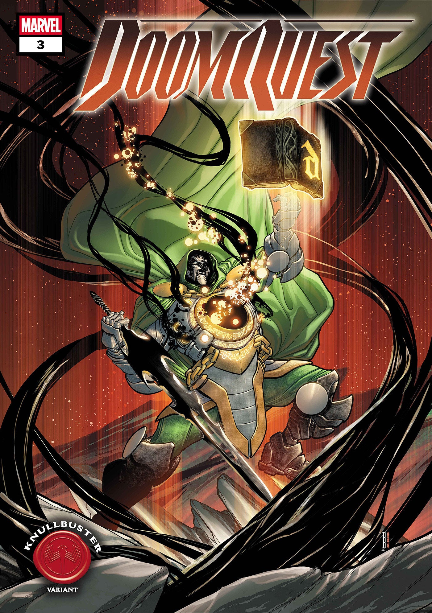 Doomquest #3 David Baldeon Knullbuster Variant (NM)