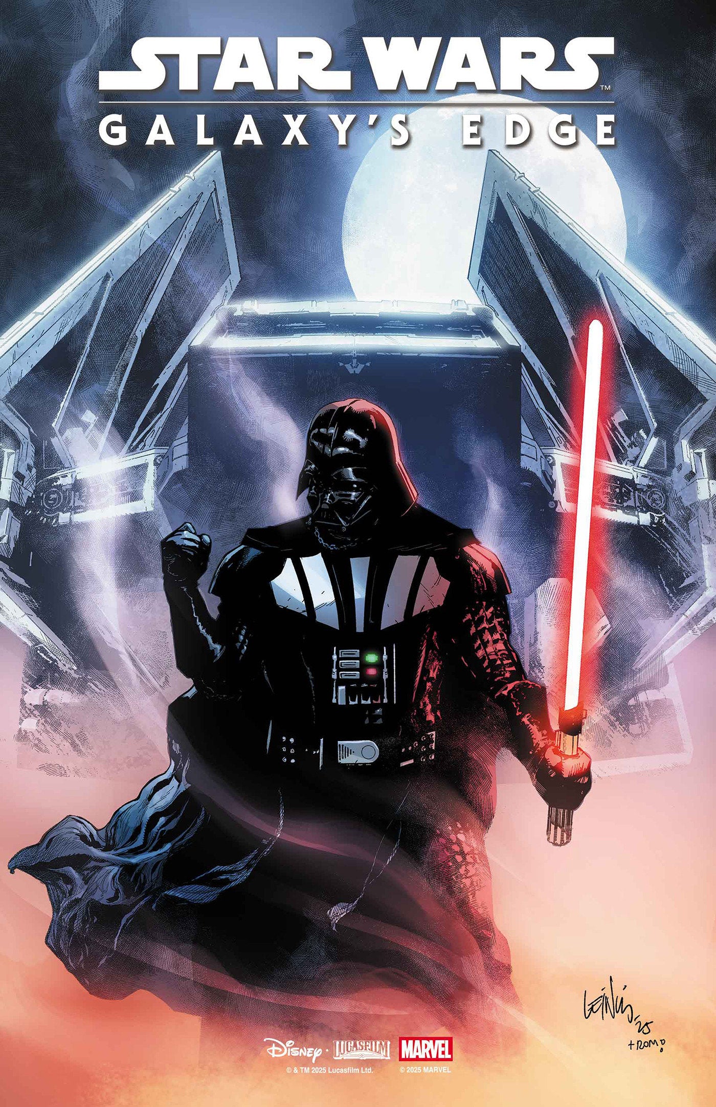 Star Wars: Galaxy's Edge Echoes Of The Empire #1 Leinil Yu Darth Vader Variant (NM)