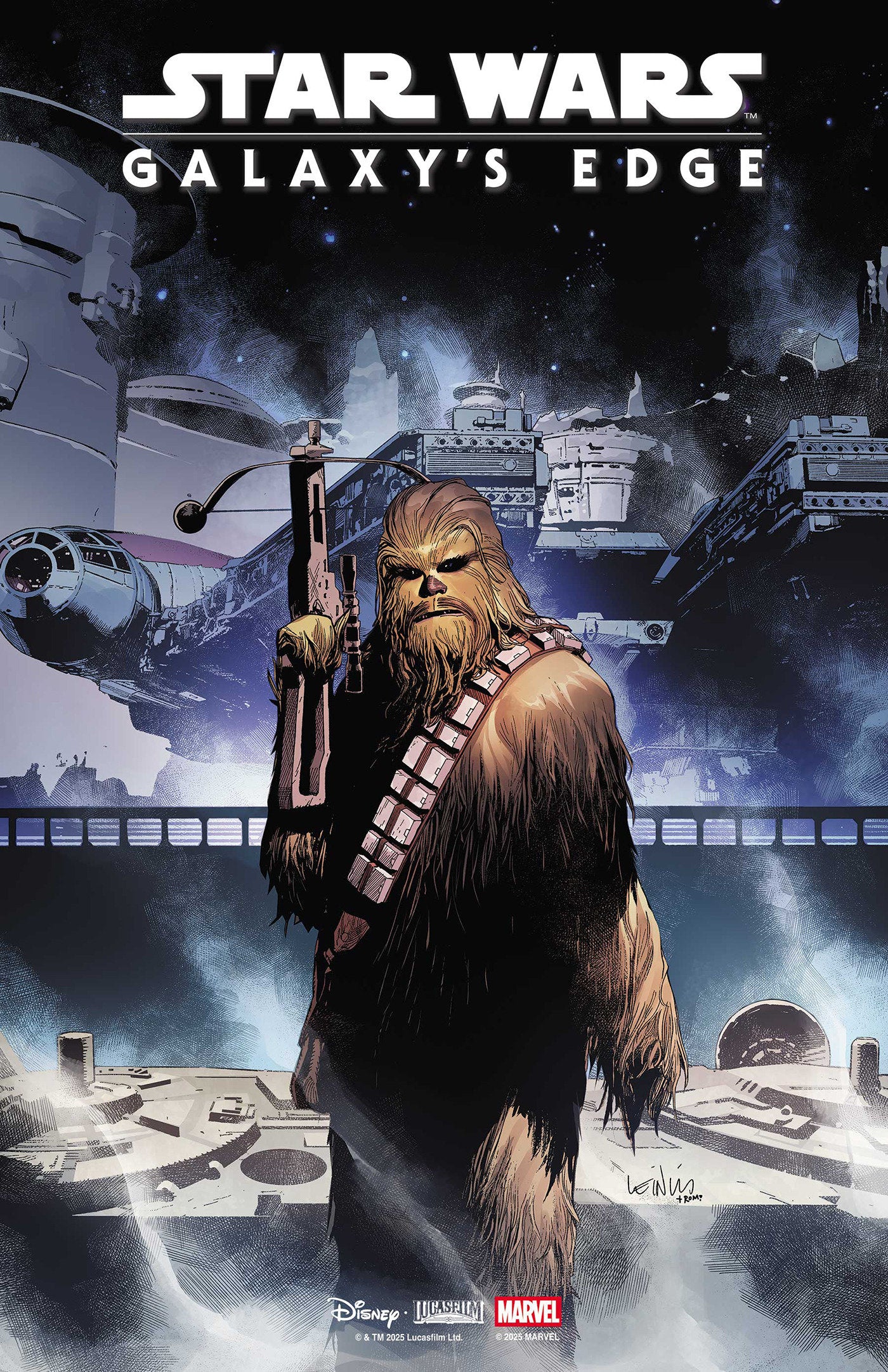 Star Wars: Galaxy's Edge Echoes Of The Empire #2 Leinil Yu Chewbacca Variant (NM)