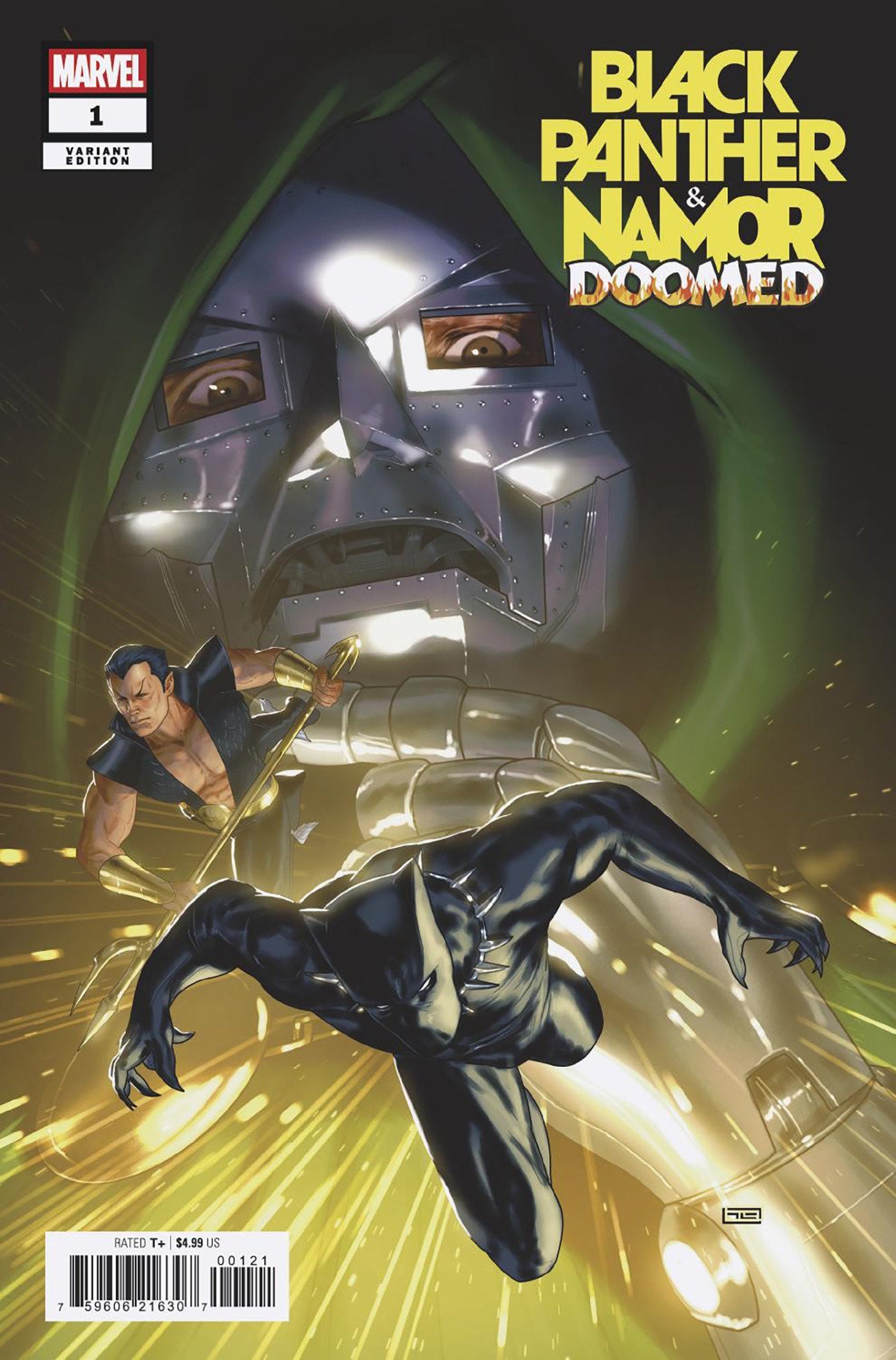 Black Panther/Namor: Doomed #1 Taurin Clarke Variant (NM)