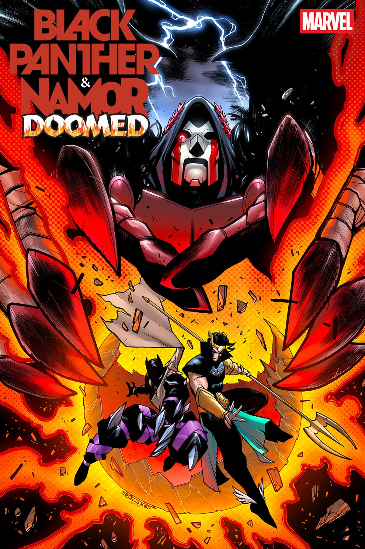 Black Panther/Namor: Doomed #2 Stefano Nesi Variant (NM)