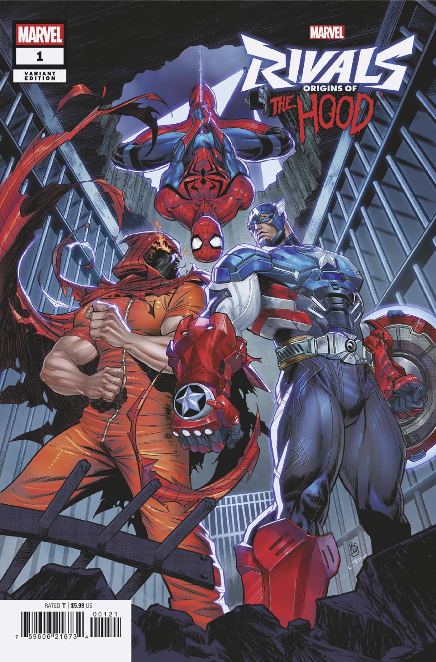 Origins Of The Hood: Marvel Rivals #1 Federico Sabbatini Variant (NM)