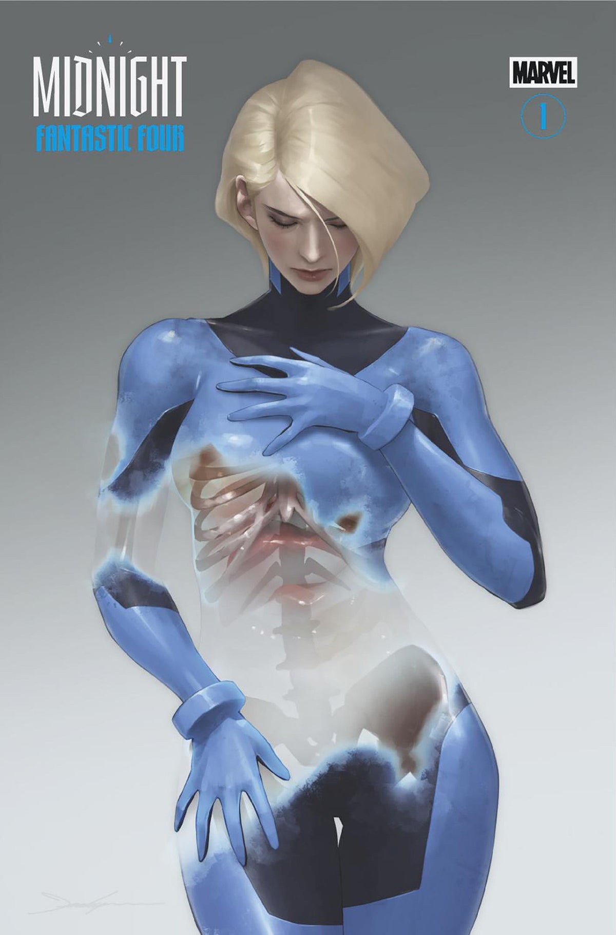 Midnight Fantastic Four #1 Cover E Jeehyung Lee Midnight Gallery 1:25 Variant (NM)
