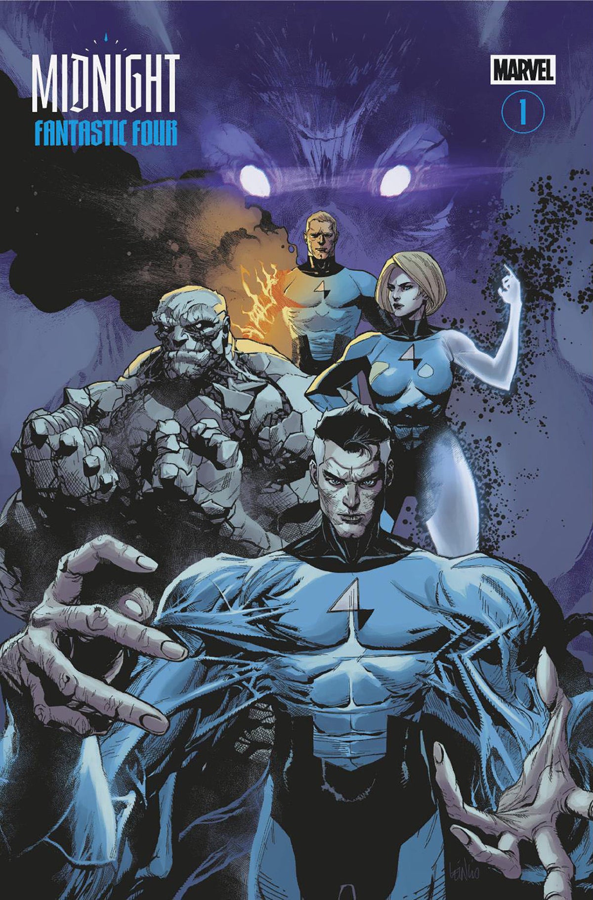 Midnight Fantastic Four #1 Cover H Leinil Yu Variant (NM)