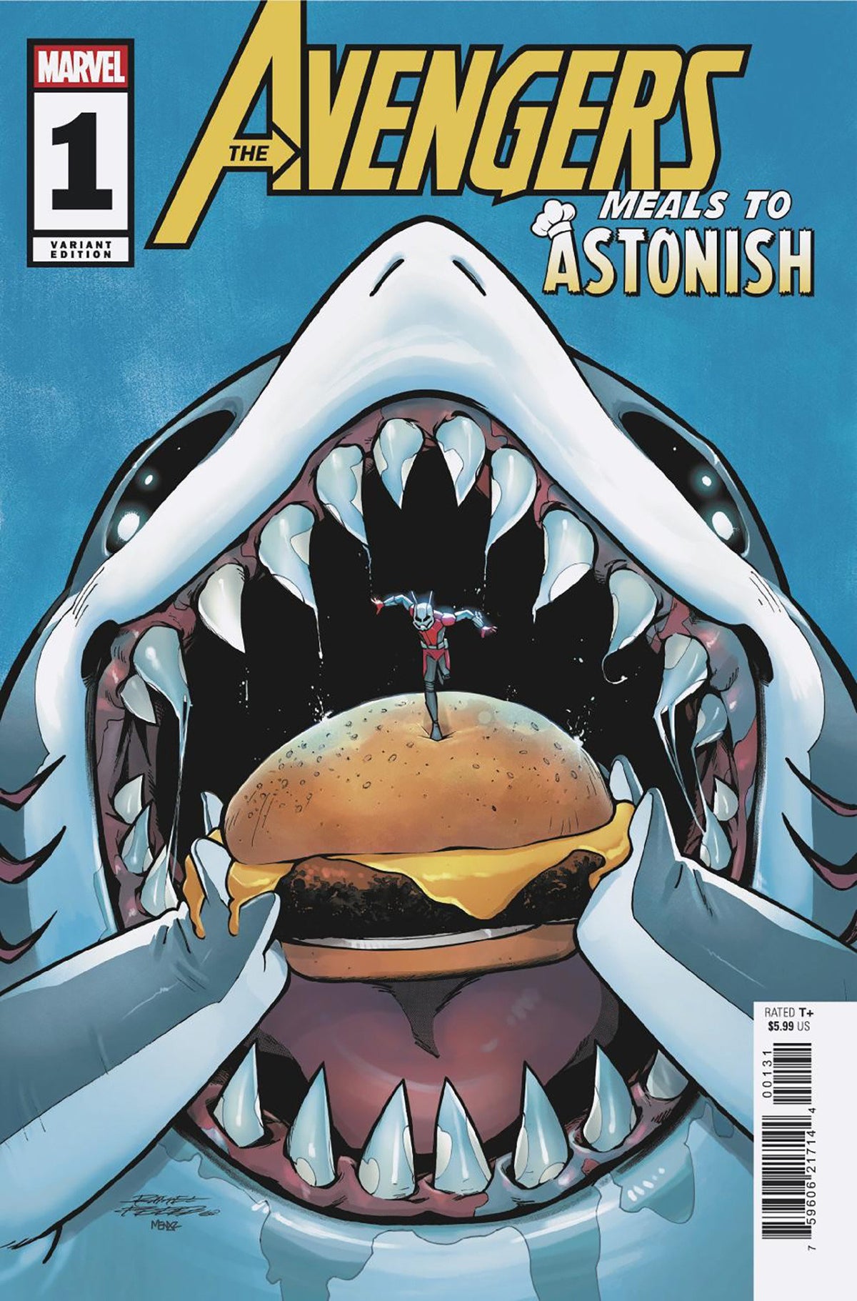 Meals To Astonish: Avengers #1 Rafael Perez Granados Variant (NM)