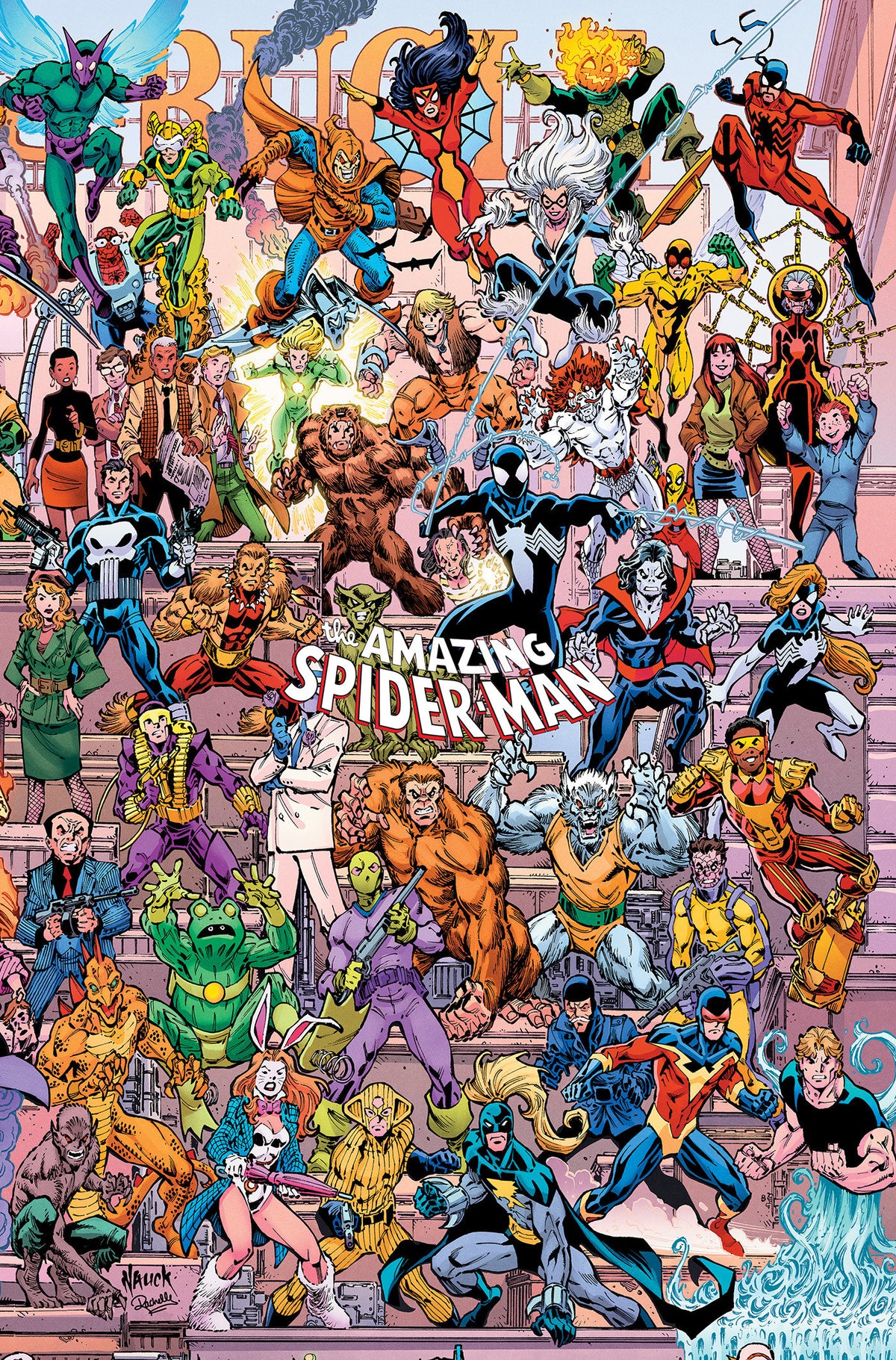 Amazing Spider-Man #1001 Todd Nauck 4 Part Connecting Legacy Variant (NM)