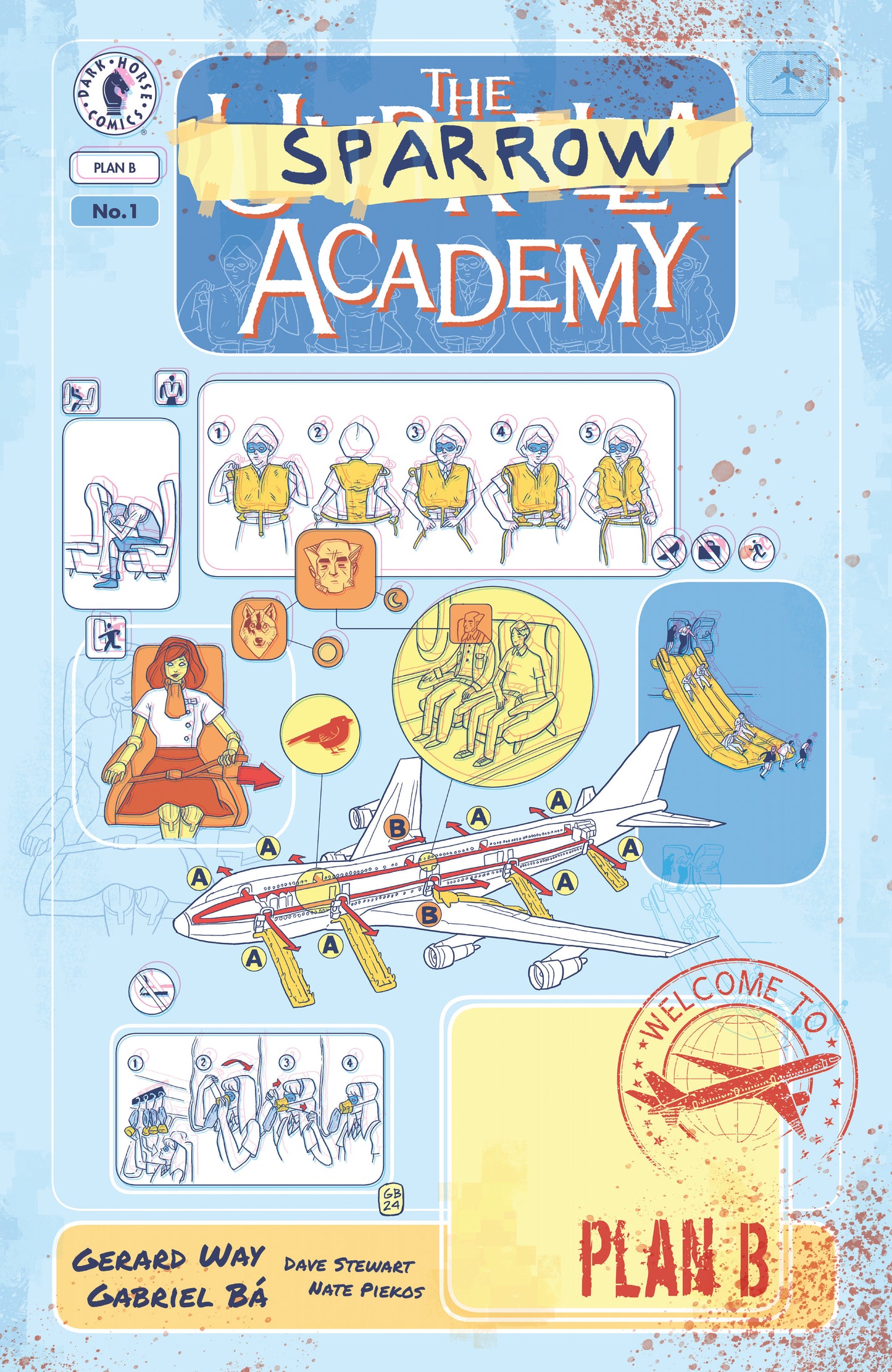 The Umbrella Academy: Plan B #1 (Cover A) (Gabriel Bá) (NM)