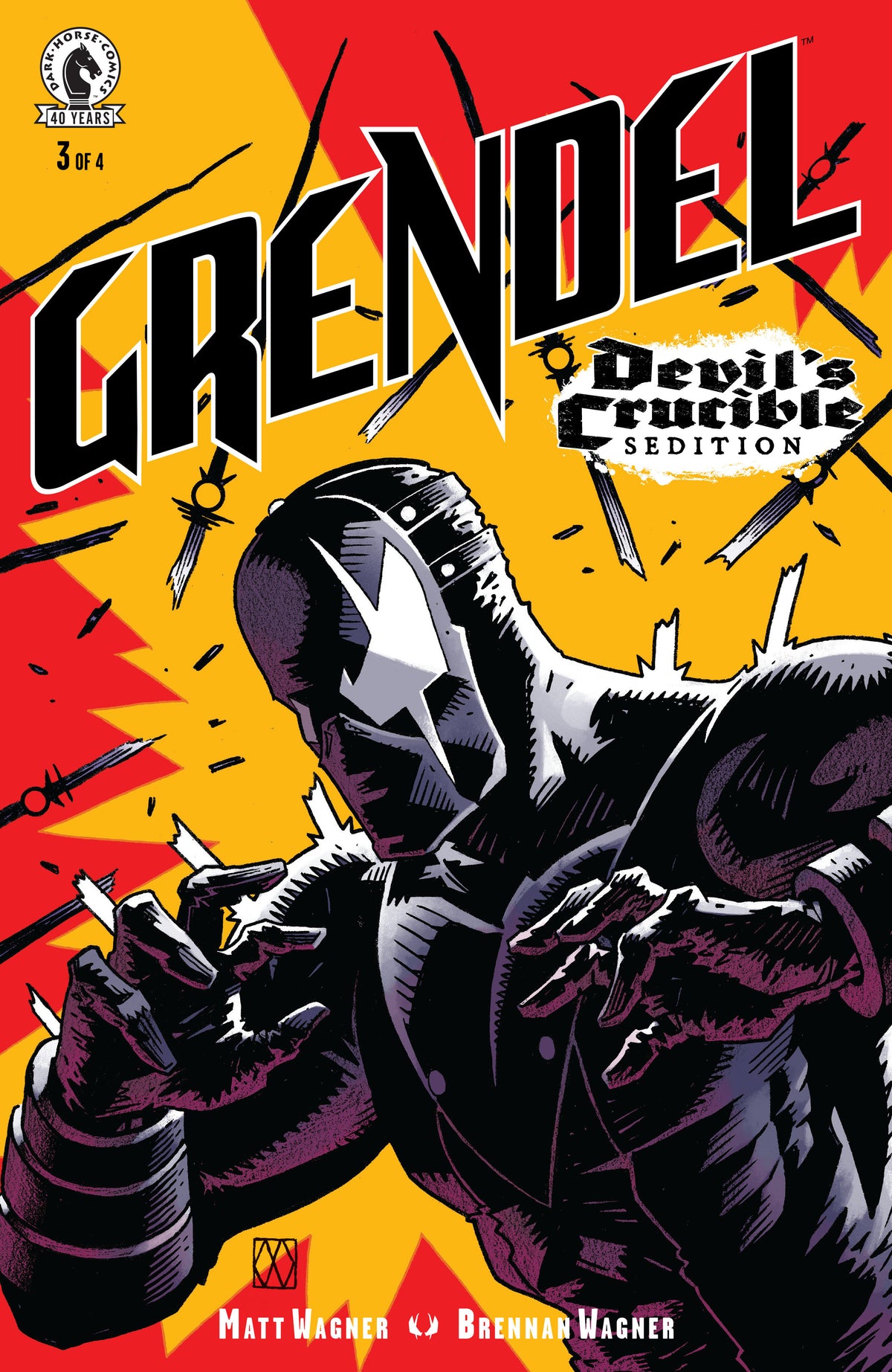 Grendel: Devil's Crucible Sedition #3 (Cover A) (Matt Wagner) (NM)
