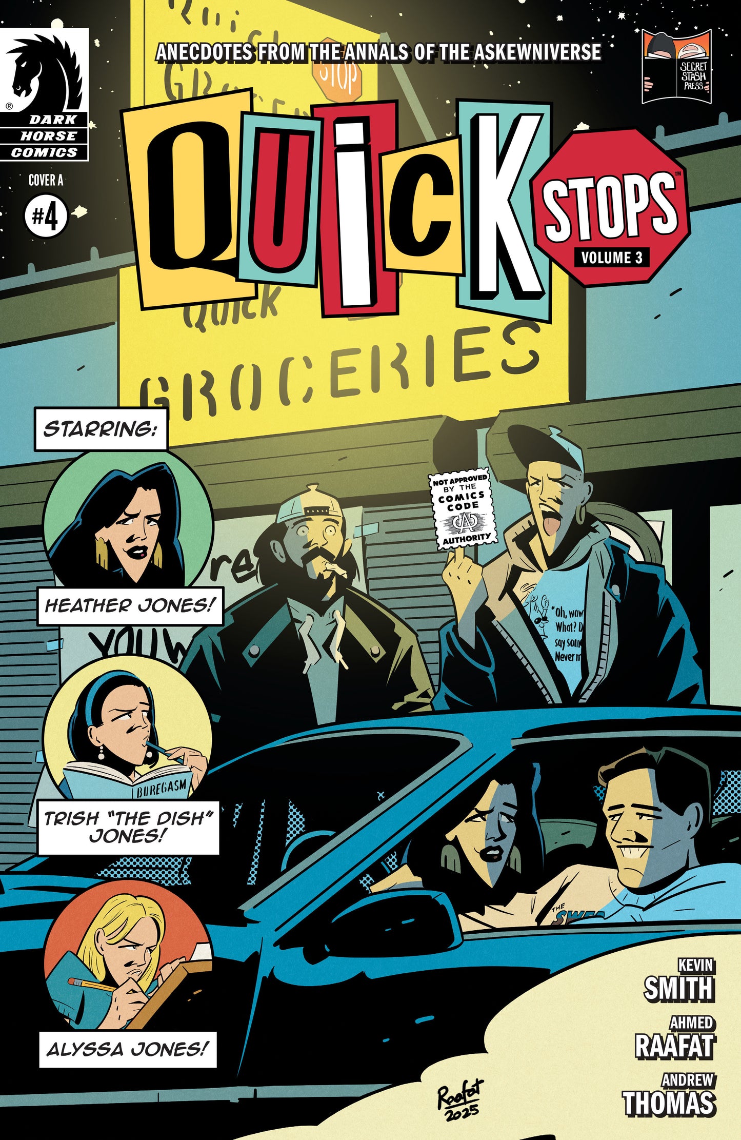 Quick Stops Volume 3 #4 (Cover A) (Ahmed Raafat) (NM)