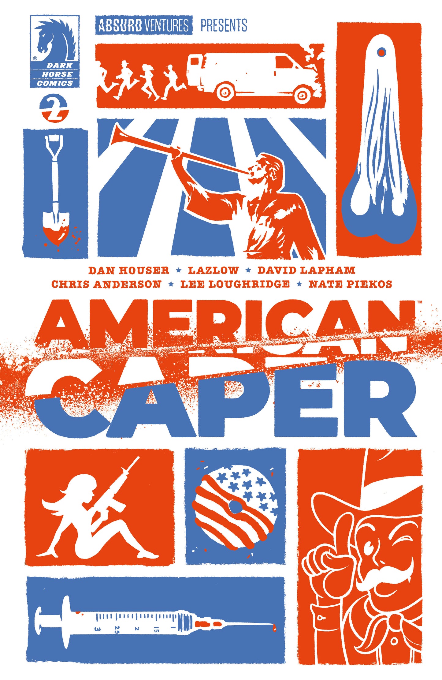 American Caper #2 (Cover A) (Tyler Boss) (NM)
