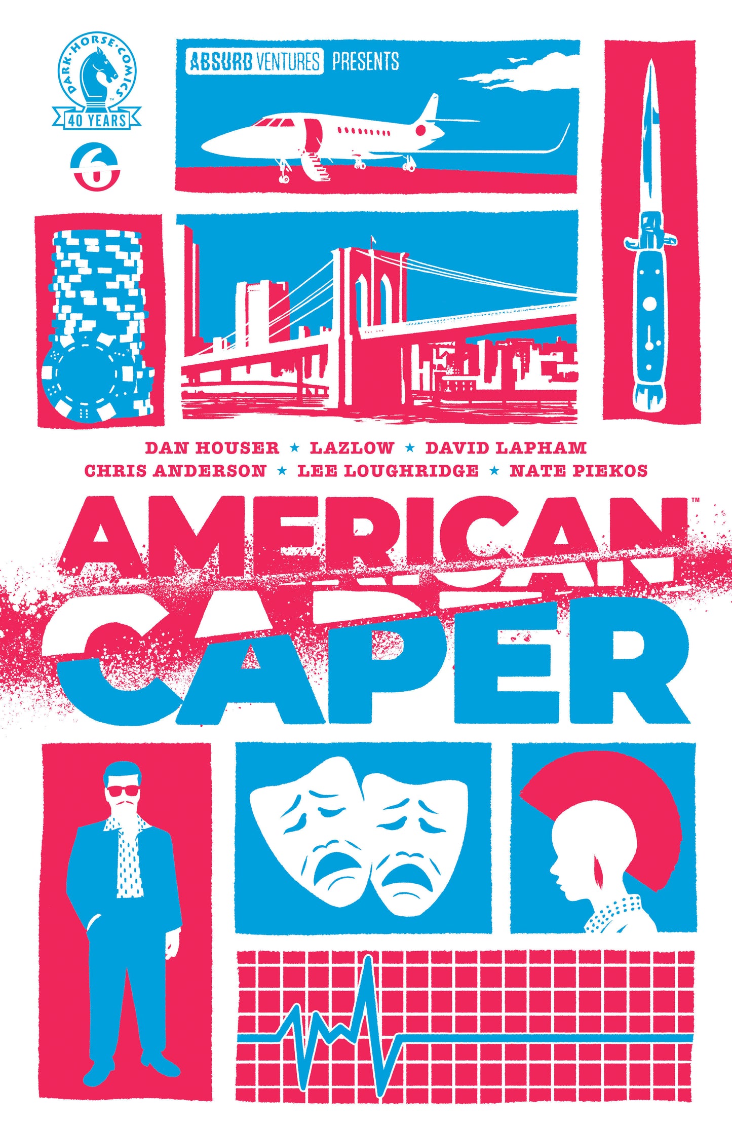 American Caper #6 (Cover A) (Tyler Boss) (NM)