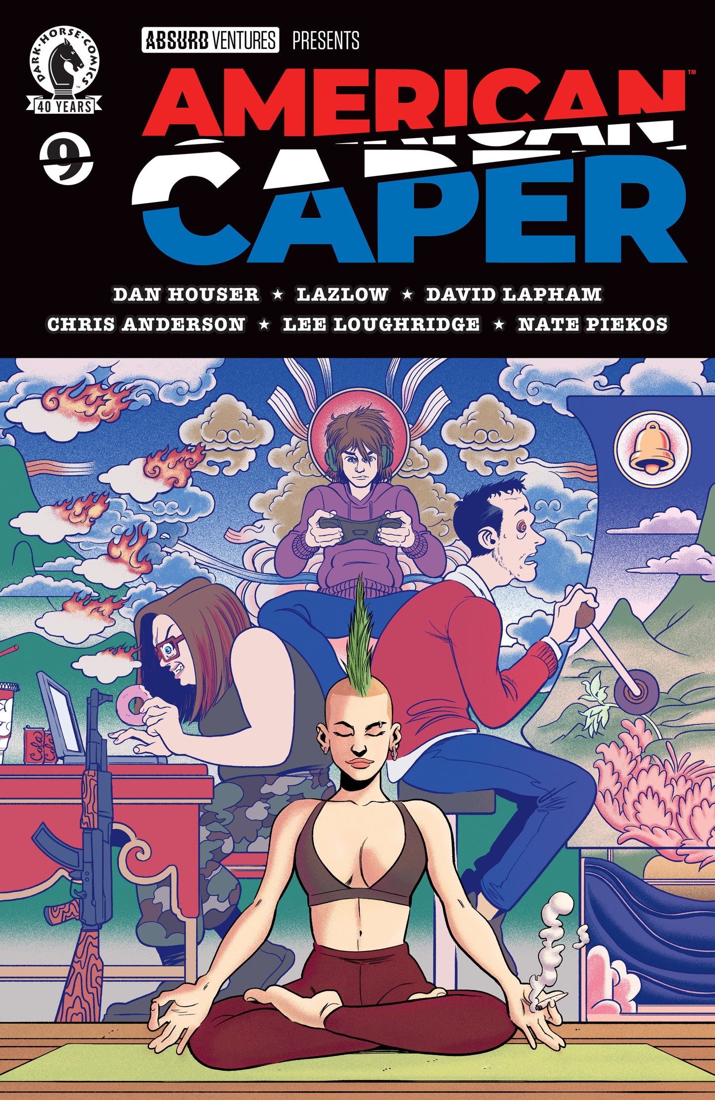 American Caper #9 (Cover A) (Tyler Boss) (NM)