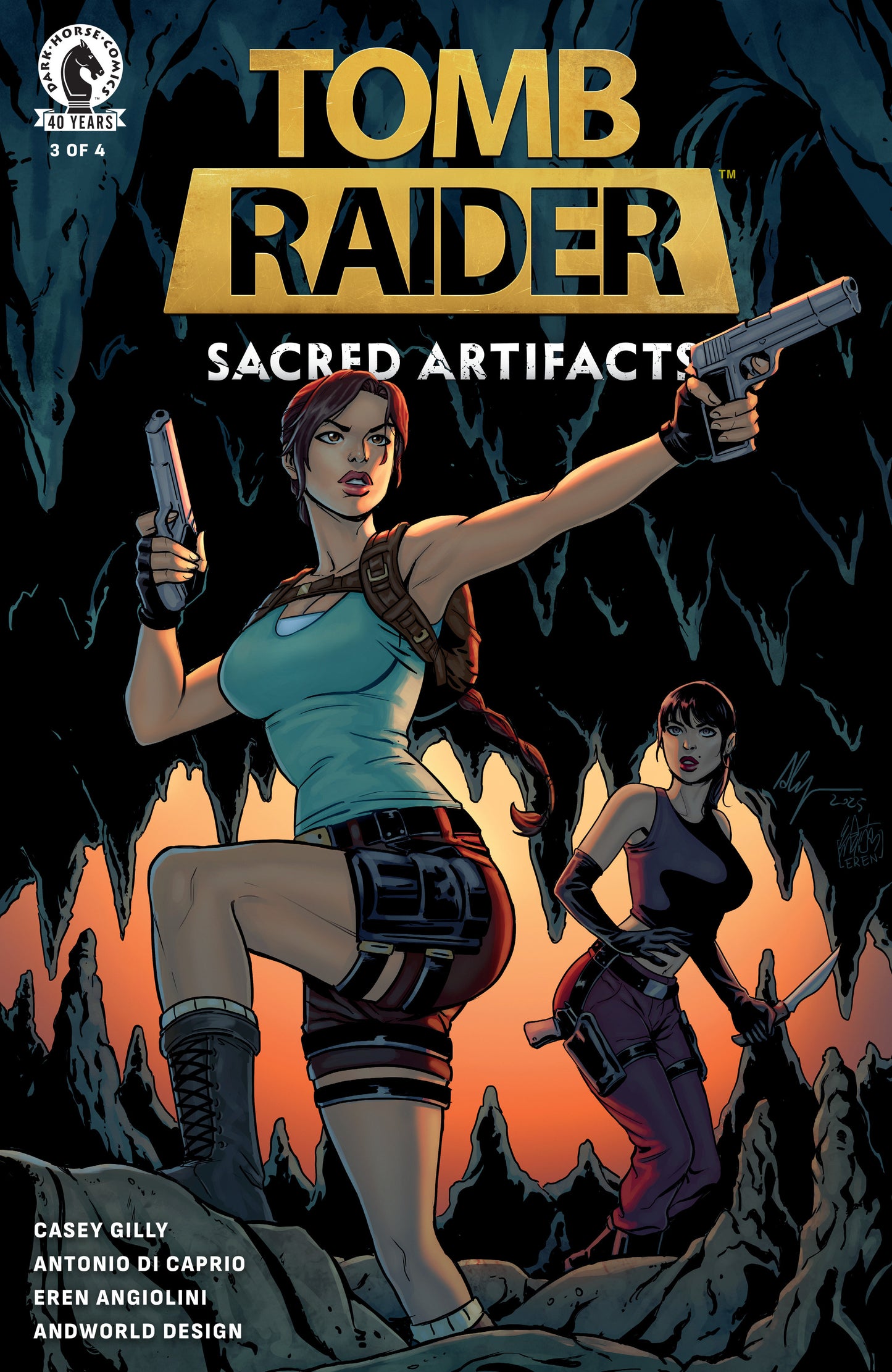Tomb Raider: Sacred Artifacts #3 (Cover A) (Antonio Di Caprio) (VF)