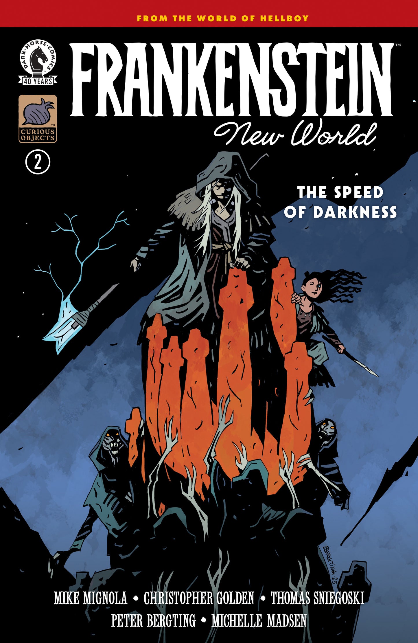 Frankenstein: New World The Speed Of Darkness #2 (Cover A) (Peter Bergting) (NM)
