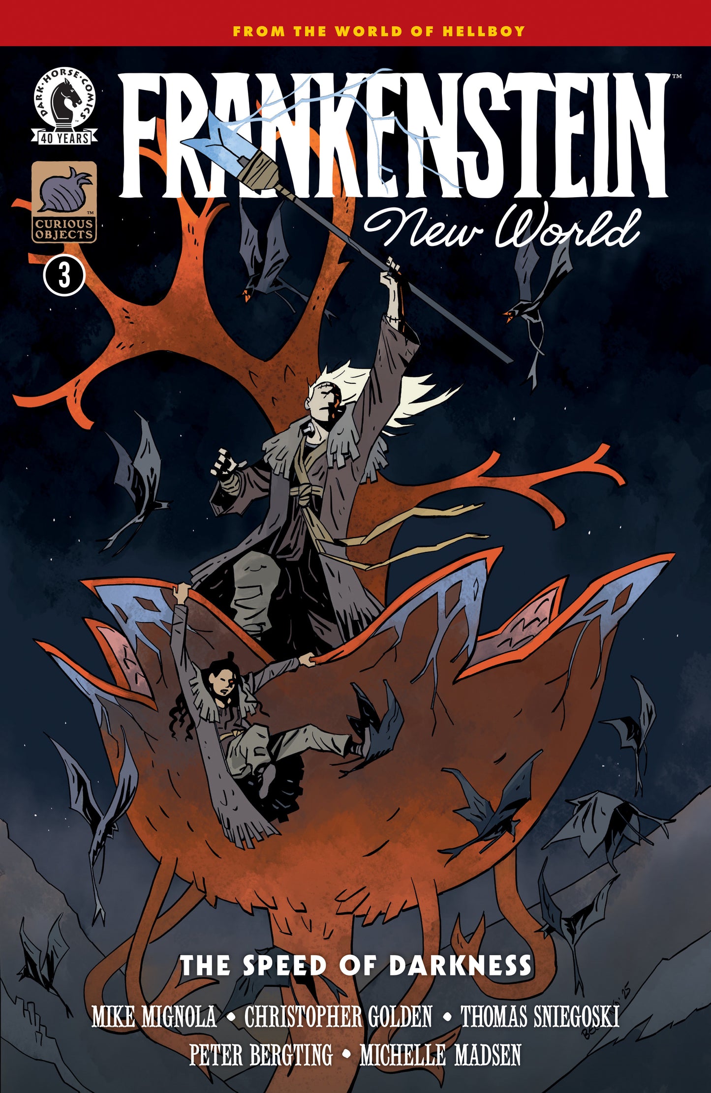 Frankenstein: New World The Speed Of Darkness #3 (Cover A) (Peter Bergting) (NM)