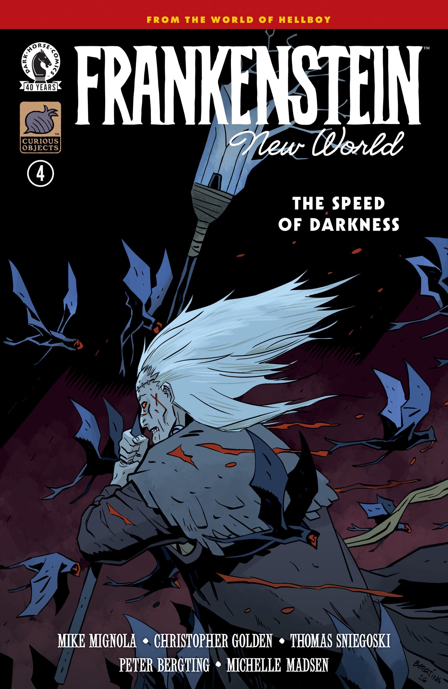 Frankenstein: New World The Speed Of Darkness #4 (Cover A) (Peter Bergting) (NM)