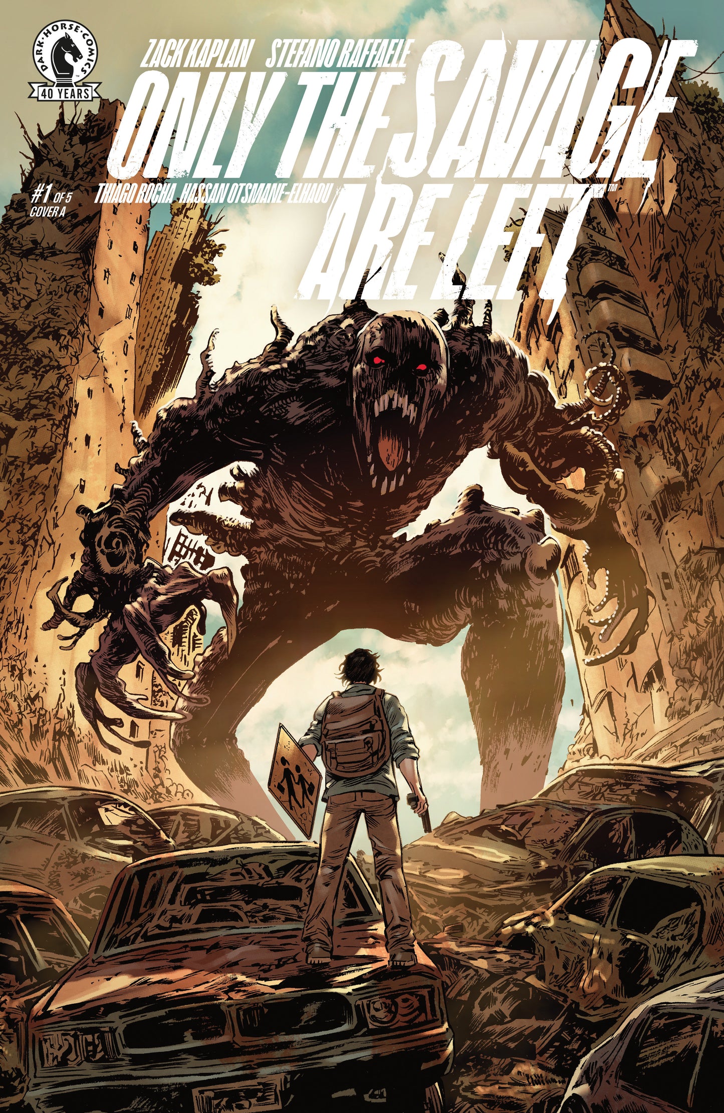Only The Savage Are Left #1 (Cover A) (Stefano Raffaele) (NM)