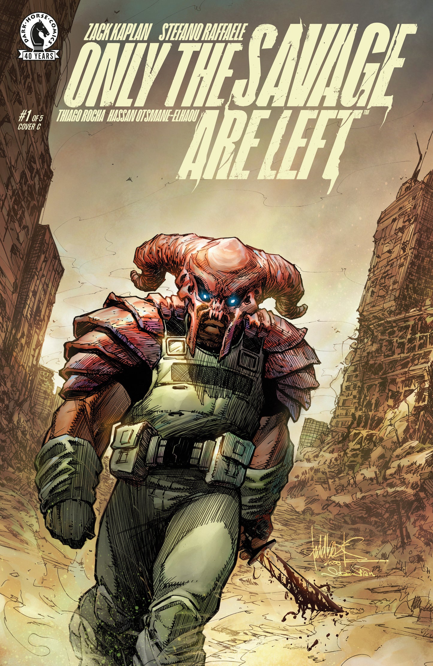 Only The Savage Are Left #1 (Cover C) (Todd Beats) (NM)