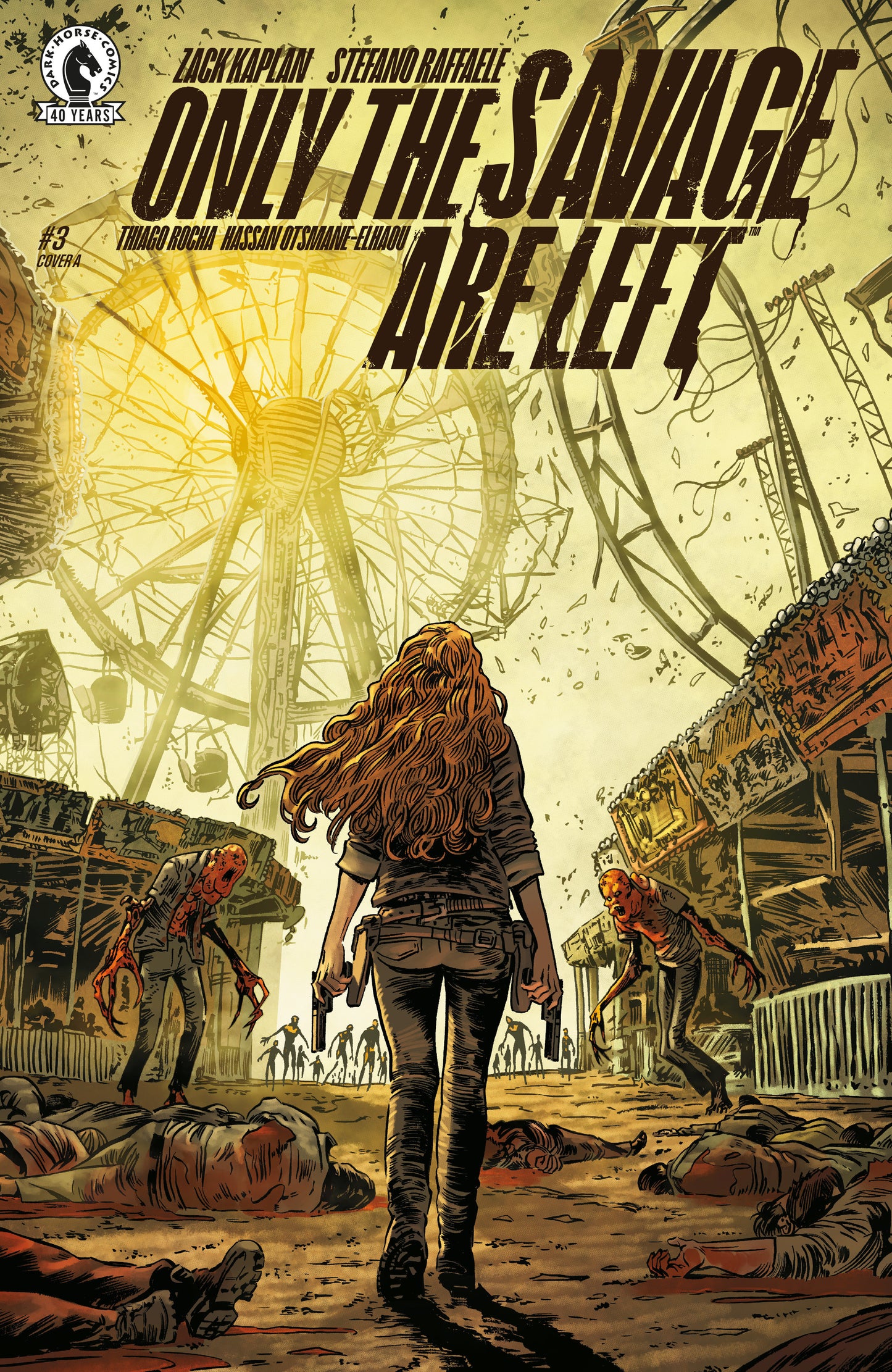 Only The Savage Are Left #3 (Cover A) (Stefano Raffaele) (NM)