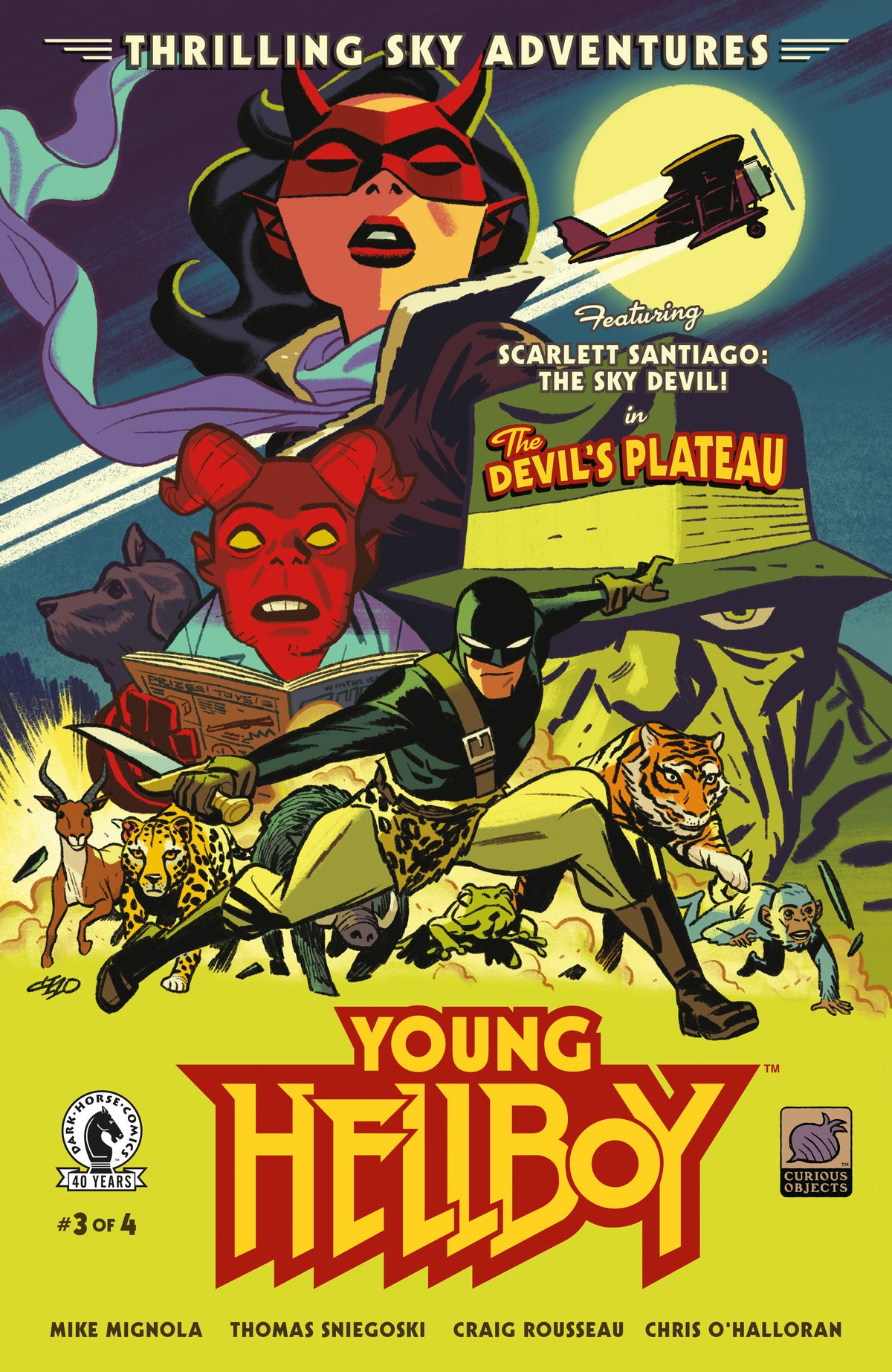 Young Hellboy: Thrilling Sky Adventures #3 (Cover B) (Michael Cho) (NM)