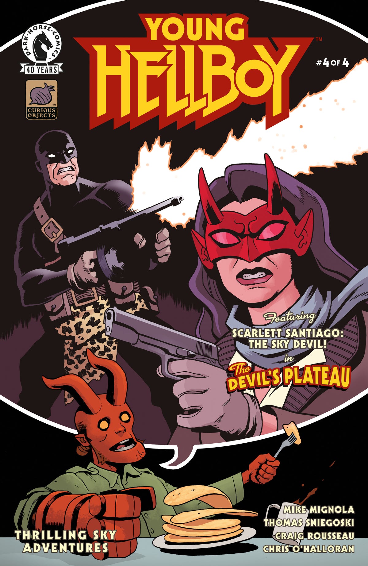 Young Hellboy: Thrilling Sky Adventures #4 (Cover B) (Ben Stenbeck) (NM)