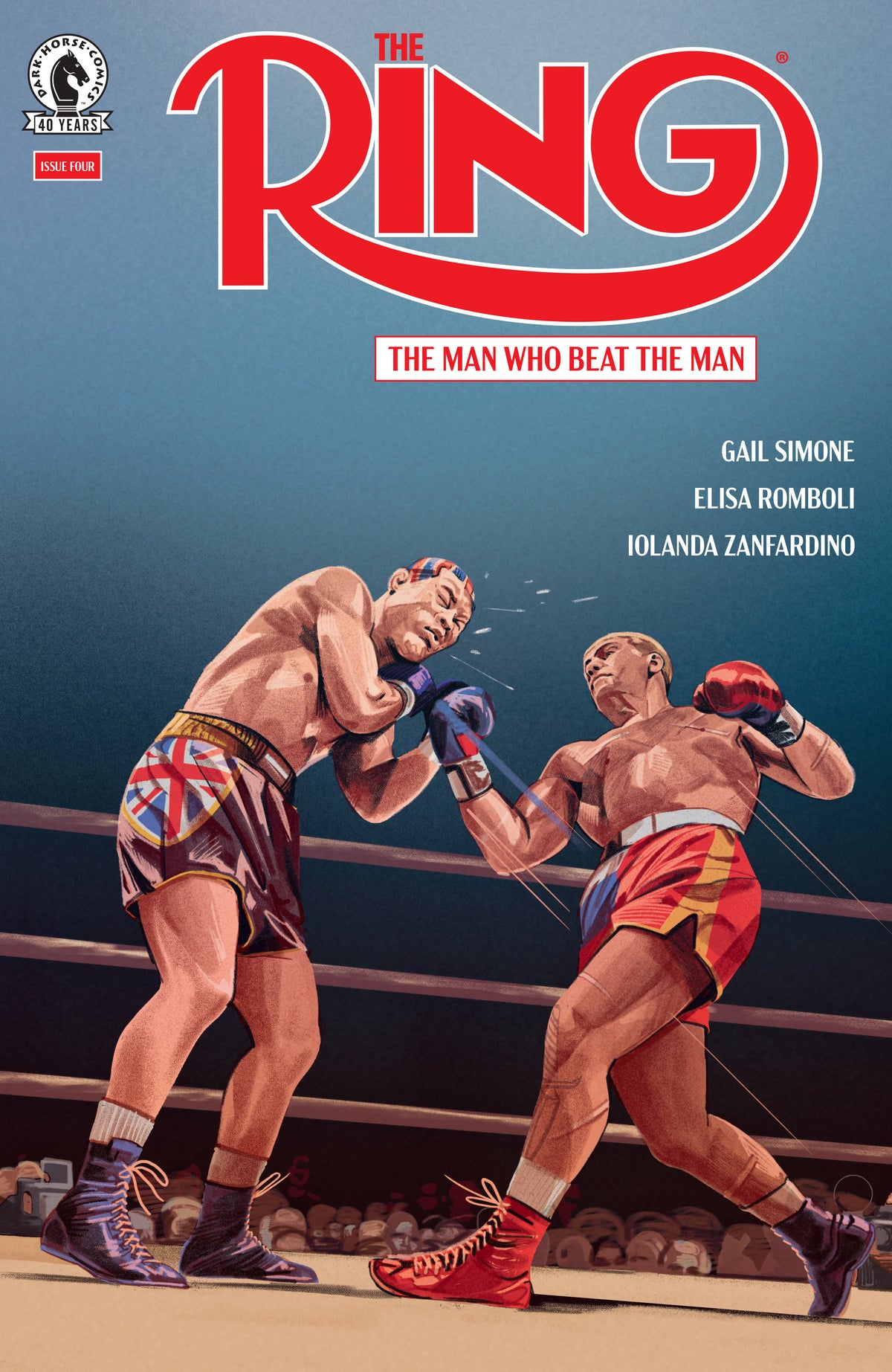 The Ring: The Man Who Beat The Man #4 (Cover A) (Oliver Barrett) (NM)