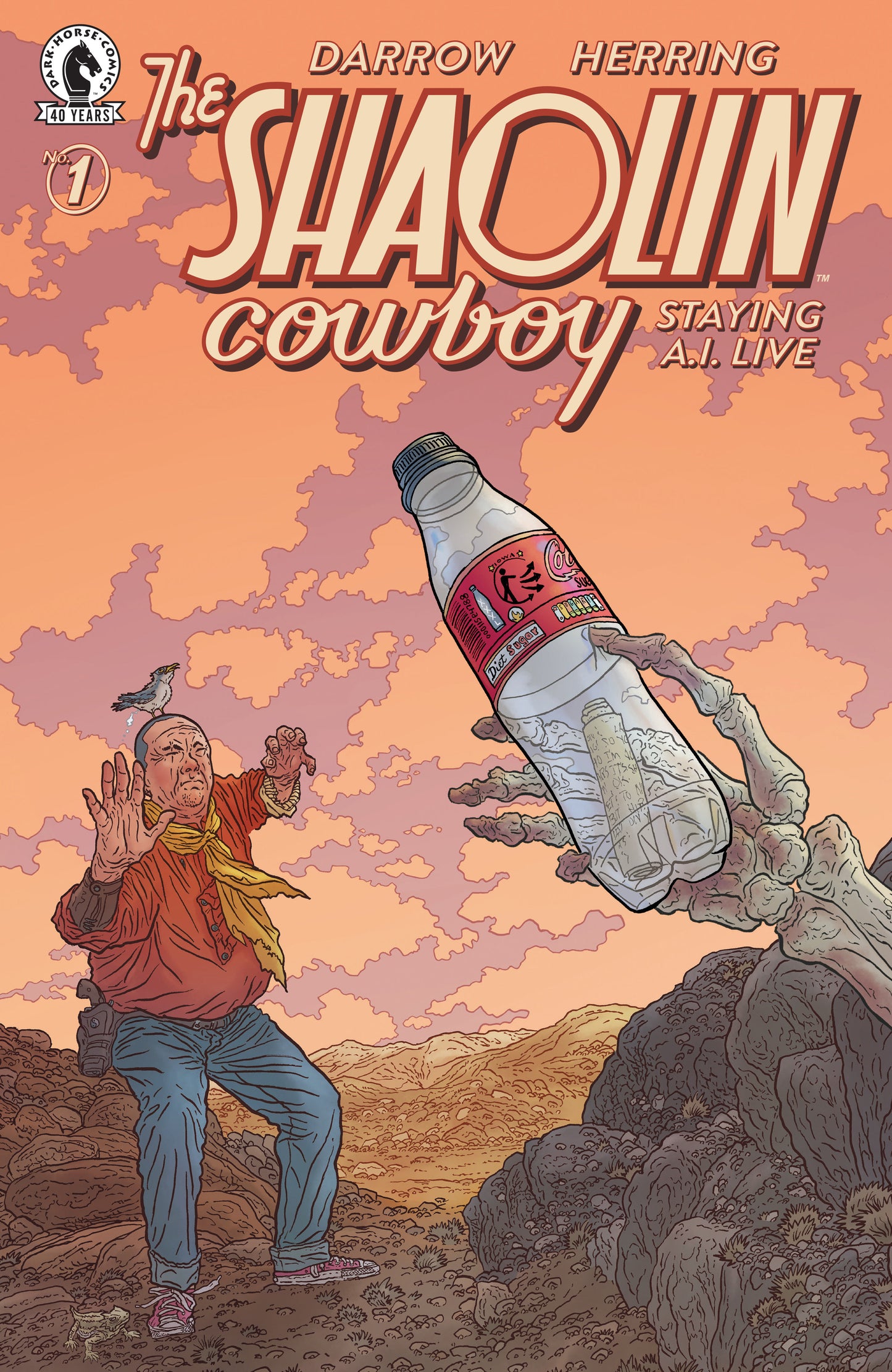 Shaolin Cowboy: Staying A.I.Live #1 (Cover A) (Geof Darrow) (NM)