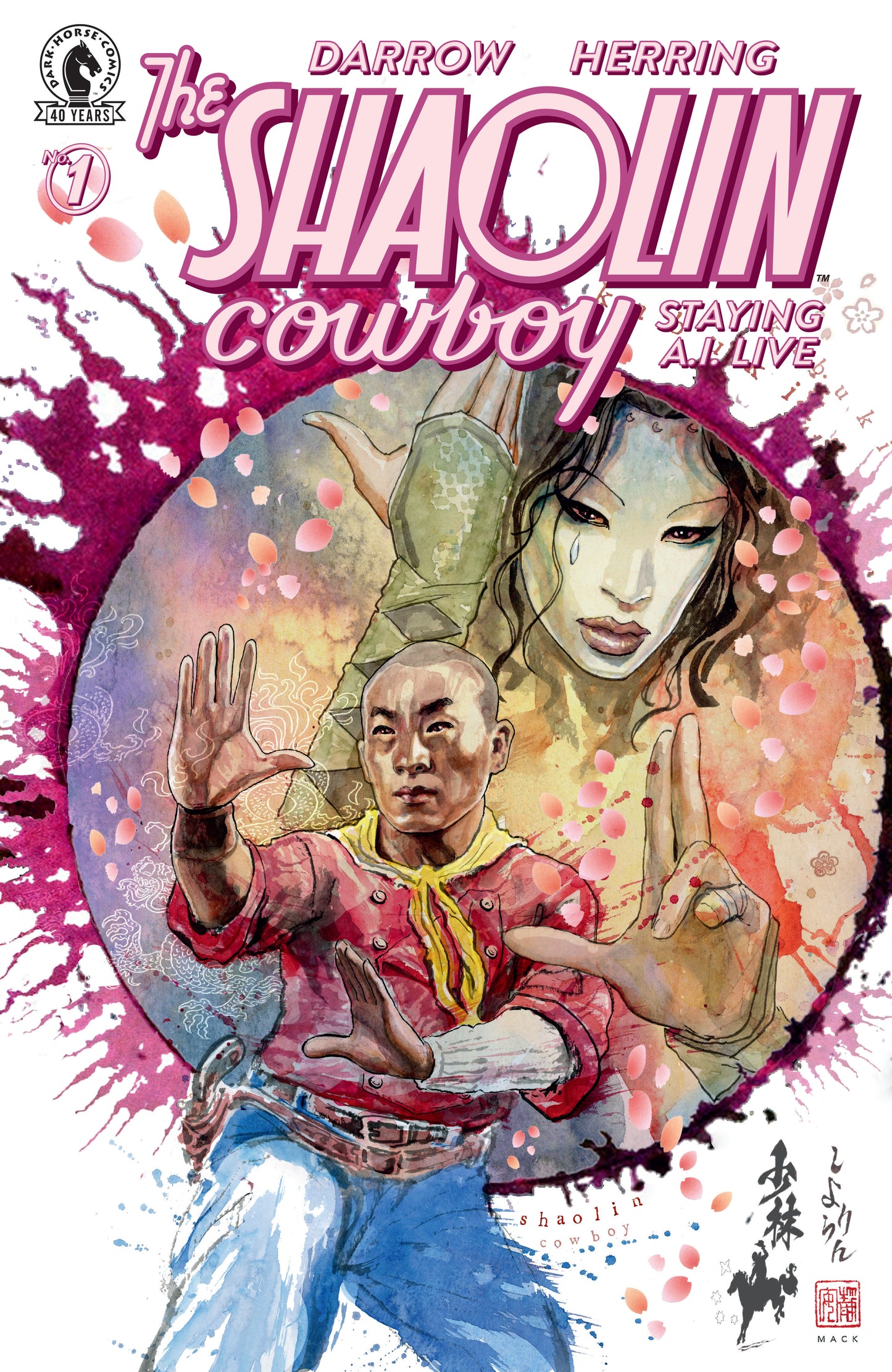 Shaolin Cowboy: Staying A.I.Live #1 (Cover E) (David Mack) (NM)