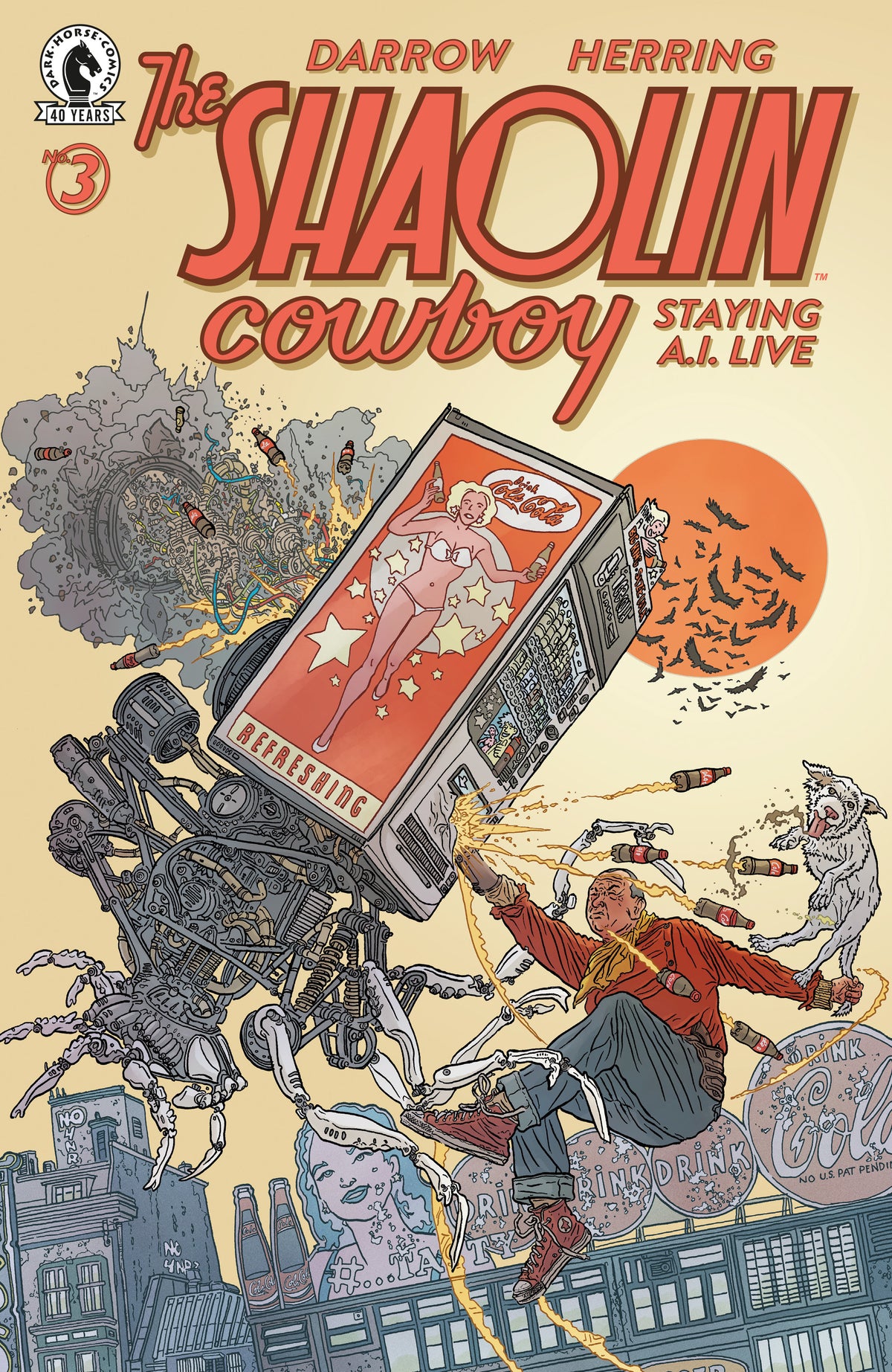 Shaolin Cowboy: Staying A.I.Live #3 (Cover A) (Geof Darrow) (NM)