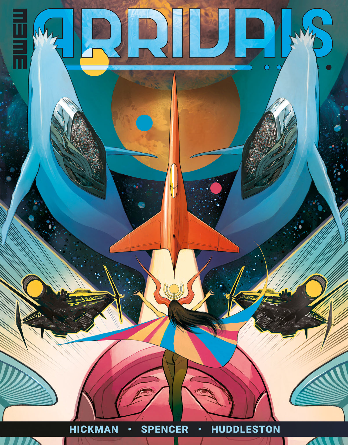 Arrivals #1 (Cover A) (3 W3 M) (Mike Huddleston) (NM)