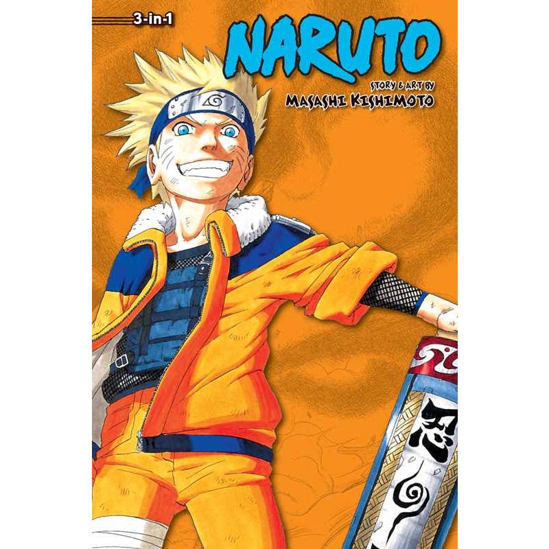 Naruto 3-In-1 Edition TPB Volume 04 (NM)