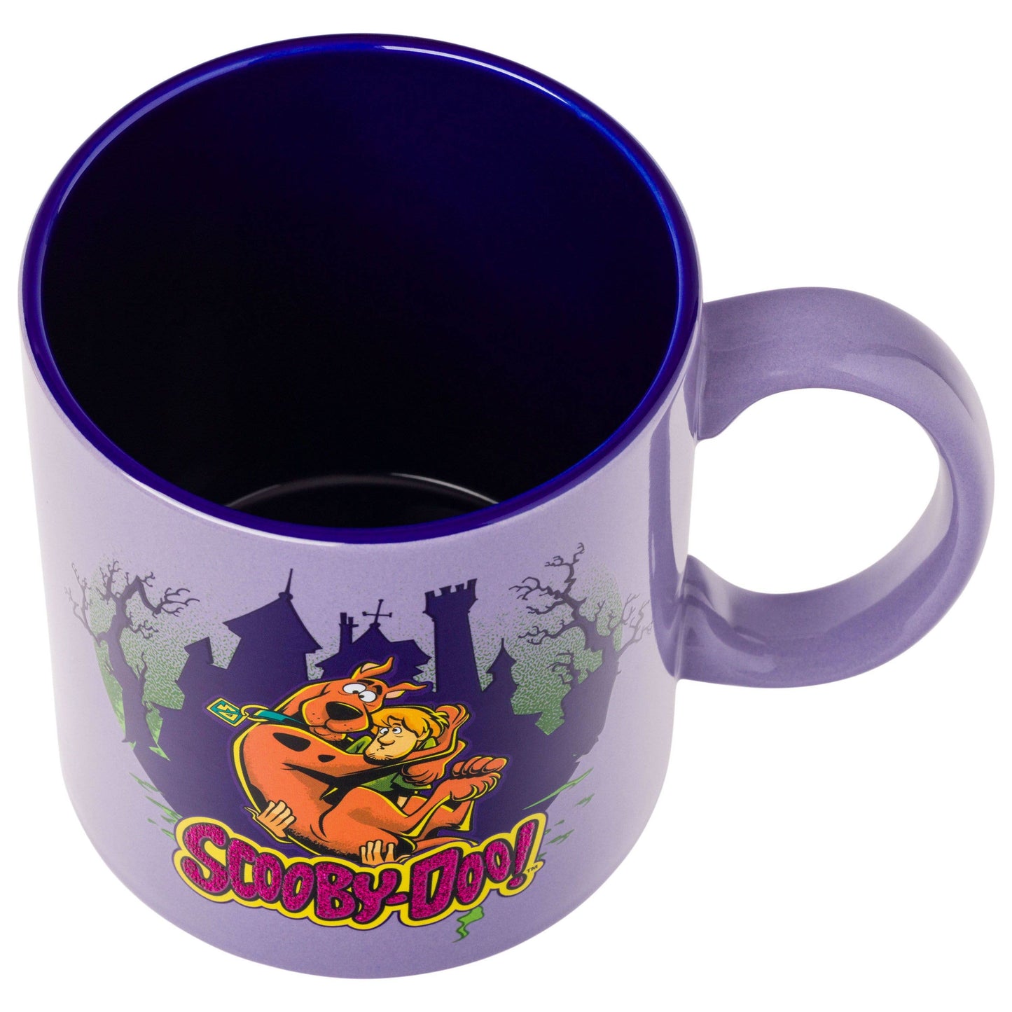 SCOOBY DOO HOUSE SILO SCOOB HUG Glitter 20oz Ceramic Mug