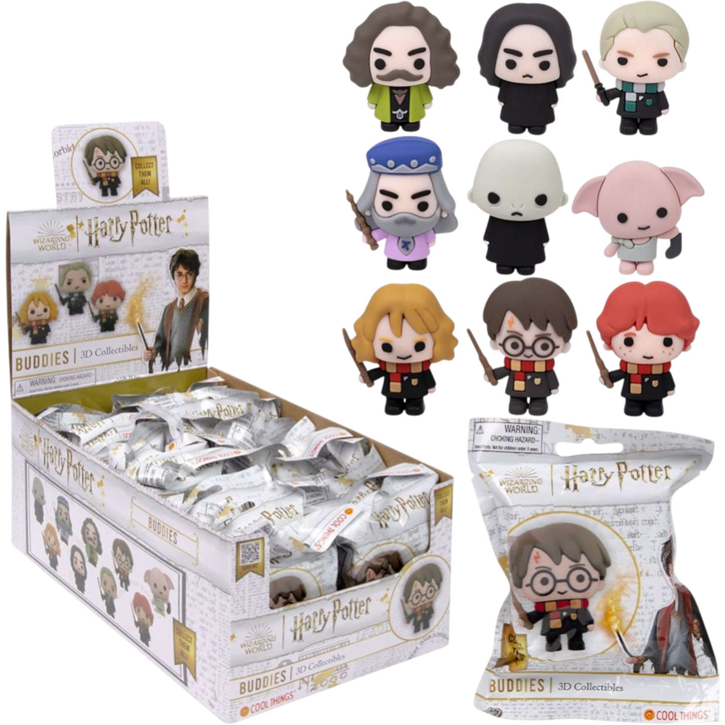 Harry Potter 3D Buddies Figure in Blind Bag (1 Blind Bag)