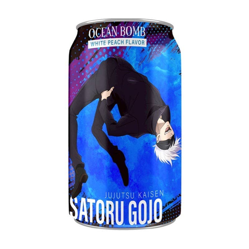 Ocean Bomb - Jujutsu Kaisen White Peach Soda 330ml (Taiwan)