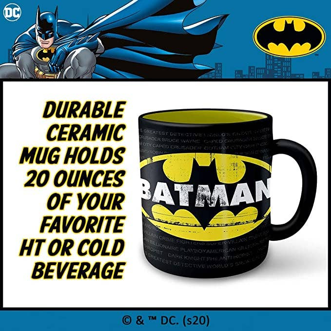 DC Comics Batman 20oz Ceramic Mug
