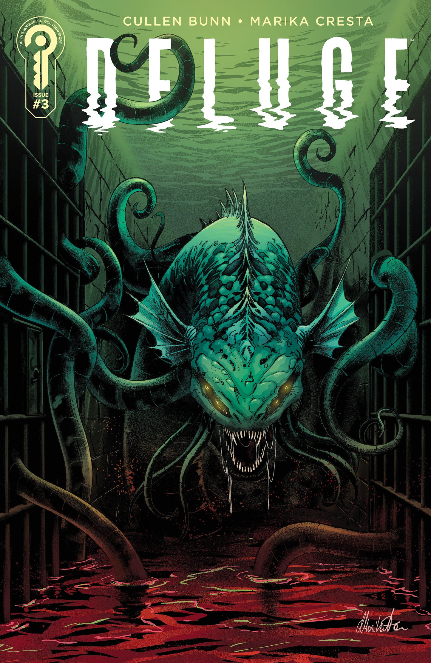 Deluge #3 Cover B Marika Cresta (NM)