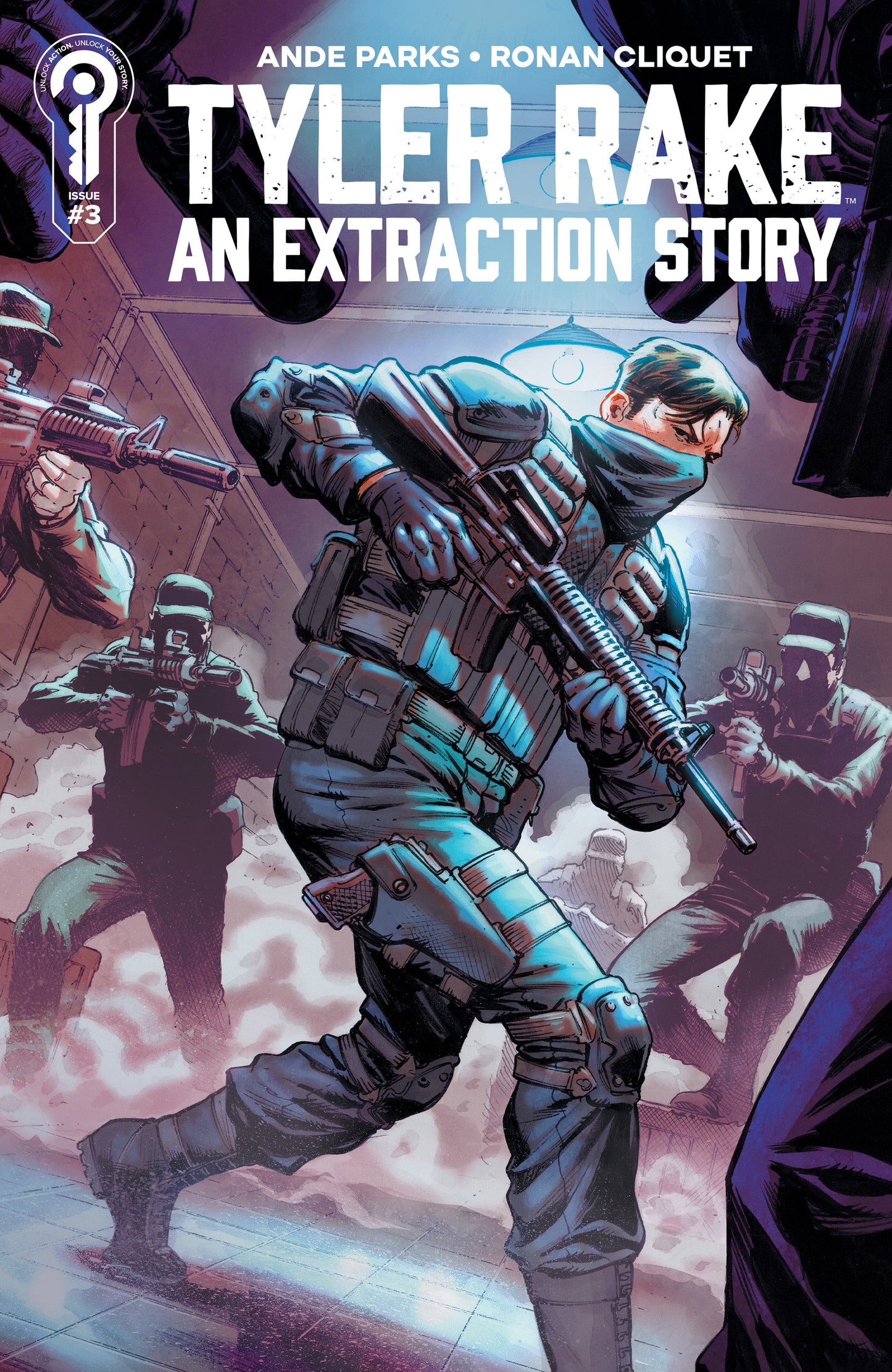 Tyler Rake: An Extraction Story #3 Cover B Marco Santucci (NM)