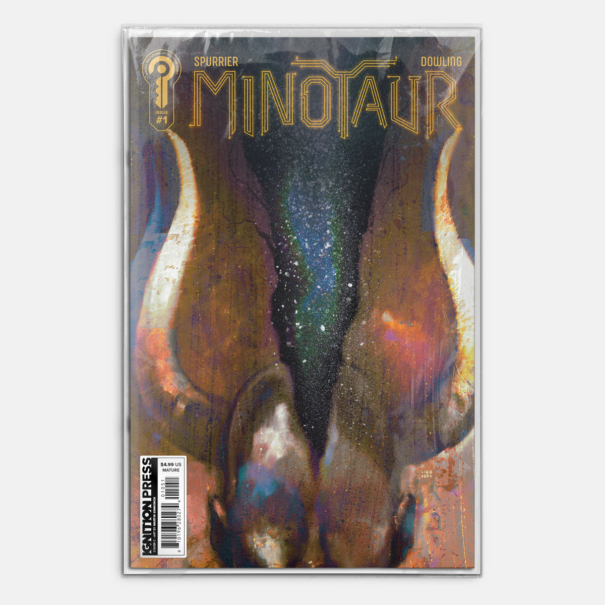 Minotaur #1 Cover C 1:20 Variant Simmonds Signed (NM)