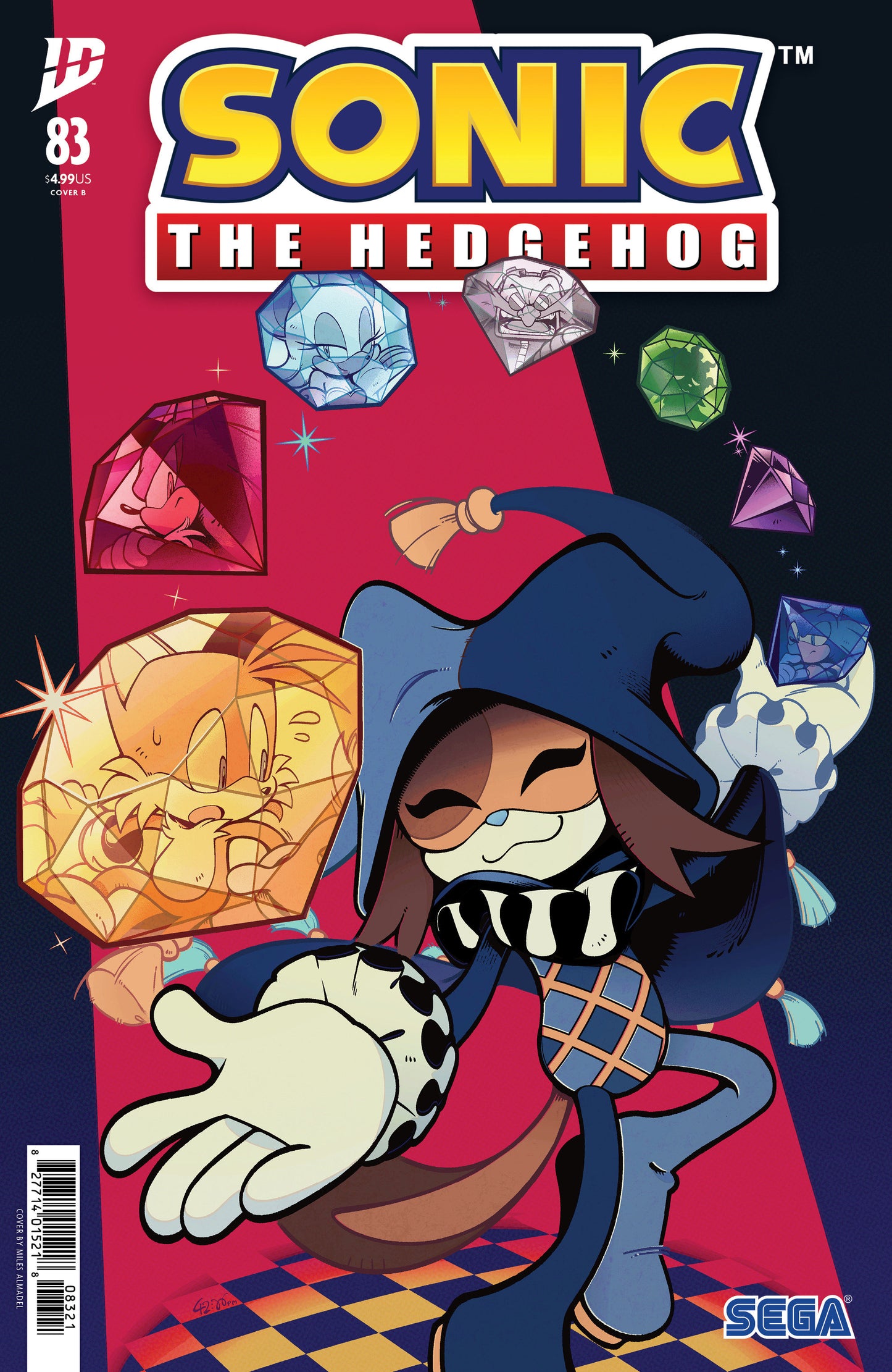Sonic The Hedgehog #83 Variant B (Almadel) (NM)
