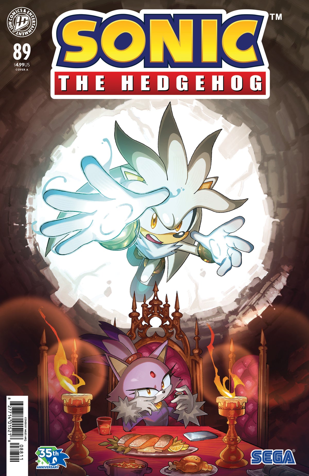 Sonic The Hedgehog #89 Cover A (Arq) (NM)