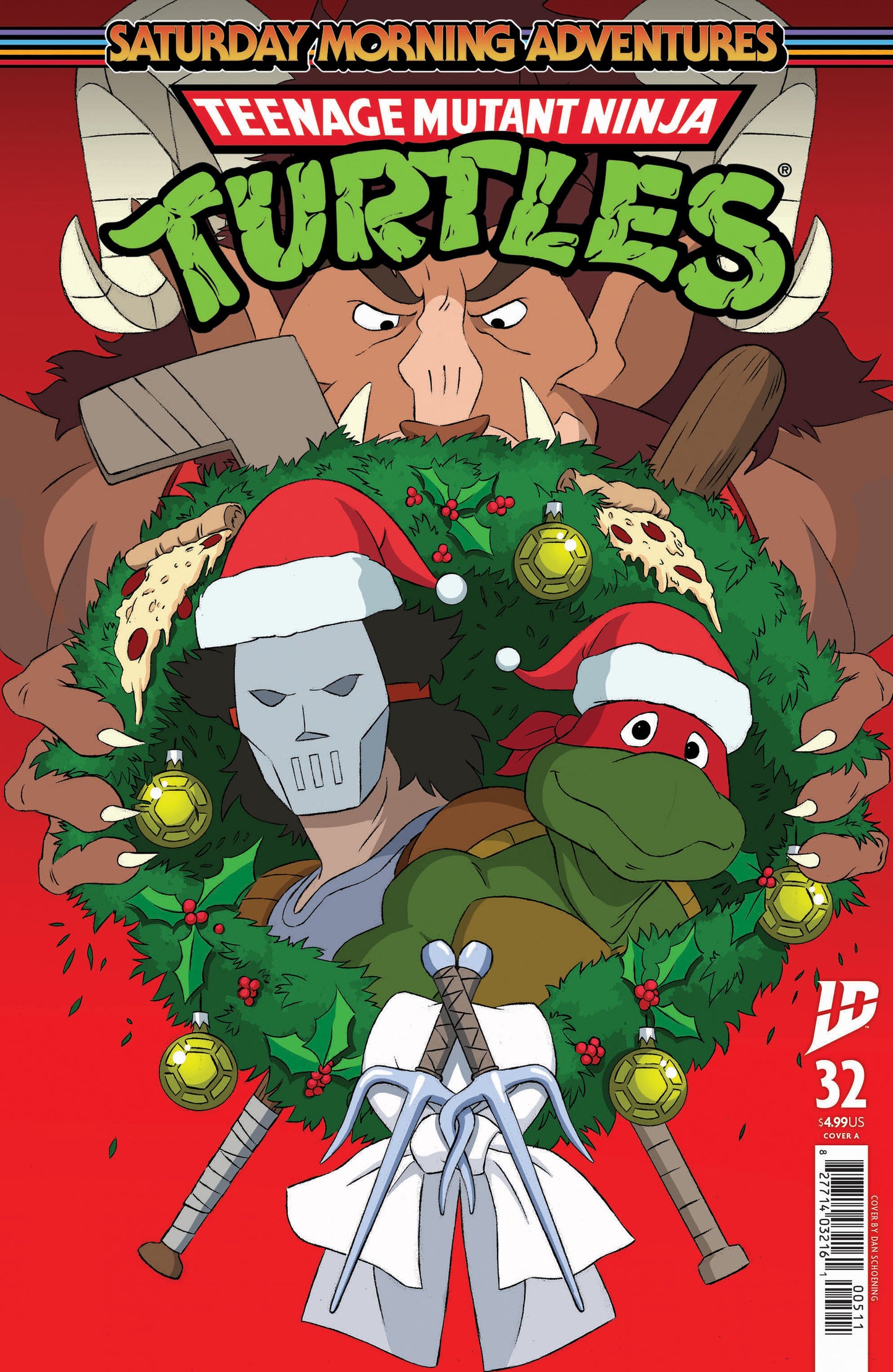 Teenage Mutant Ninja Turtles: Saturday Morning Adventures #32 Cover A (Schoening) (NM)