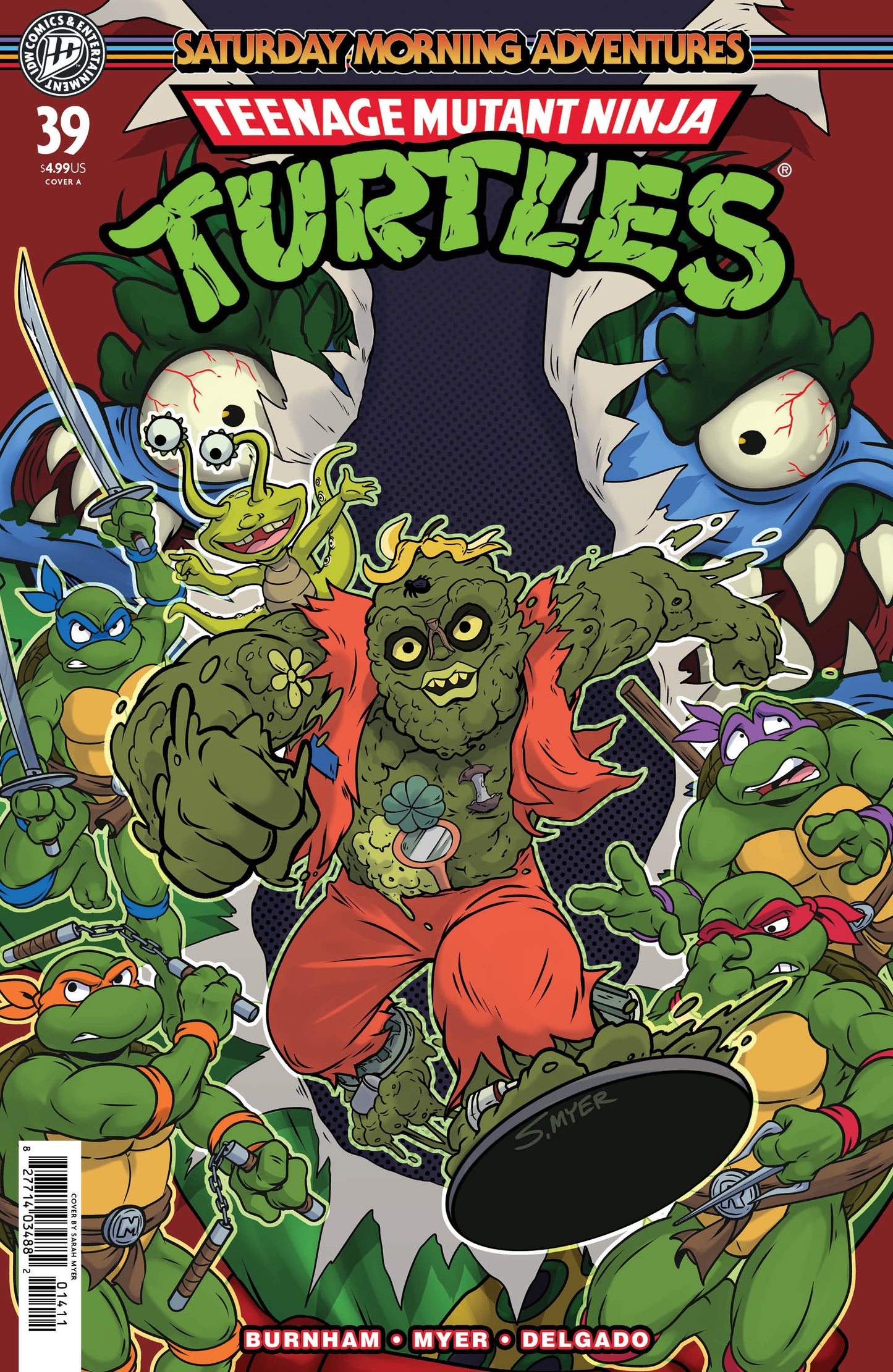 Teenage Mutant Ninja Turtles: Saturday Morning Adventures #39 Cover A (Myer) (NM)