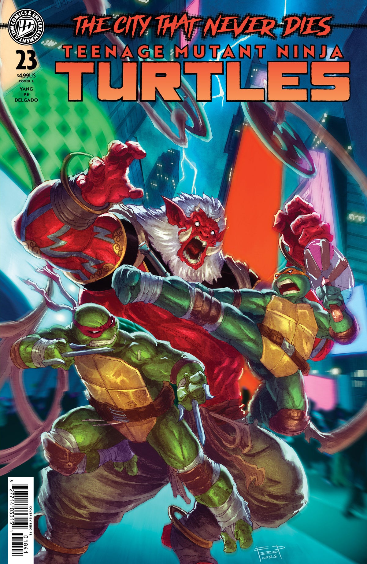 Teenage Mutant Ninja Turtles #23 Cover A (Pe) (NM)