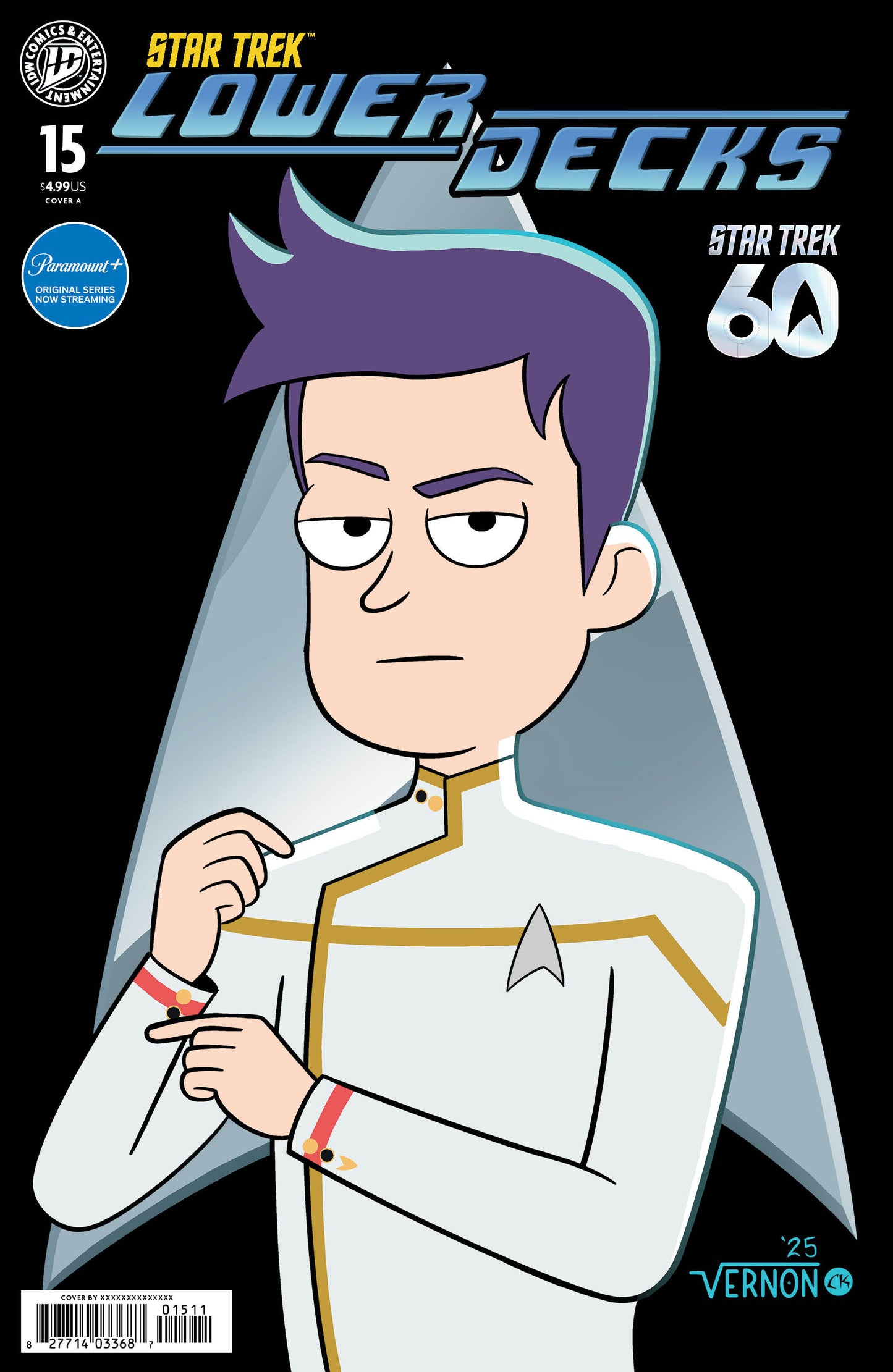 Star Trek: Lower Decks #15 Cover A (Smith) (NM)