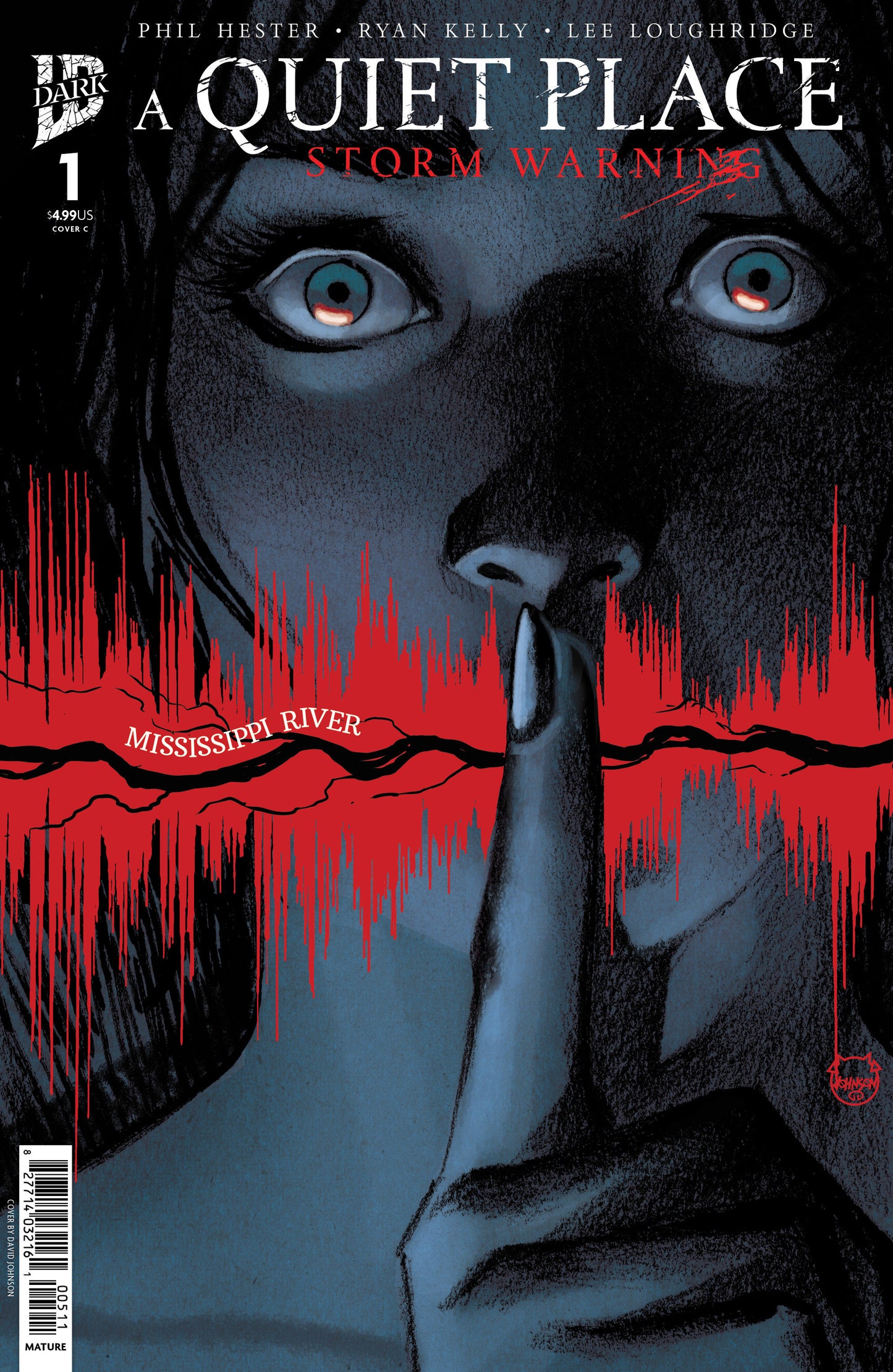 A Quiet Place: Storm Warning #1 Variant C Foil (Johnson) (NM)