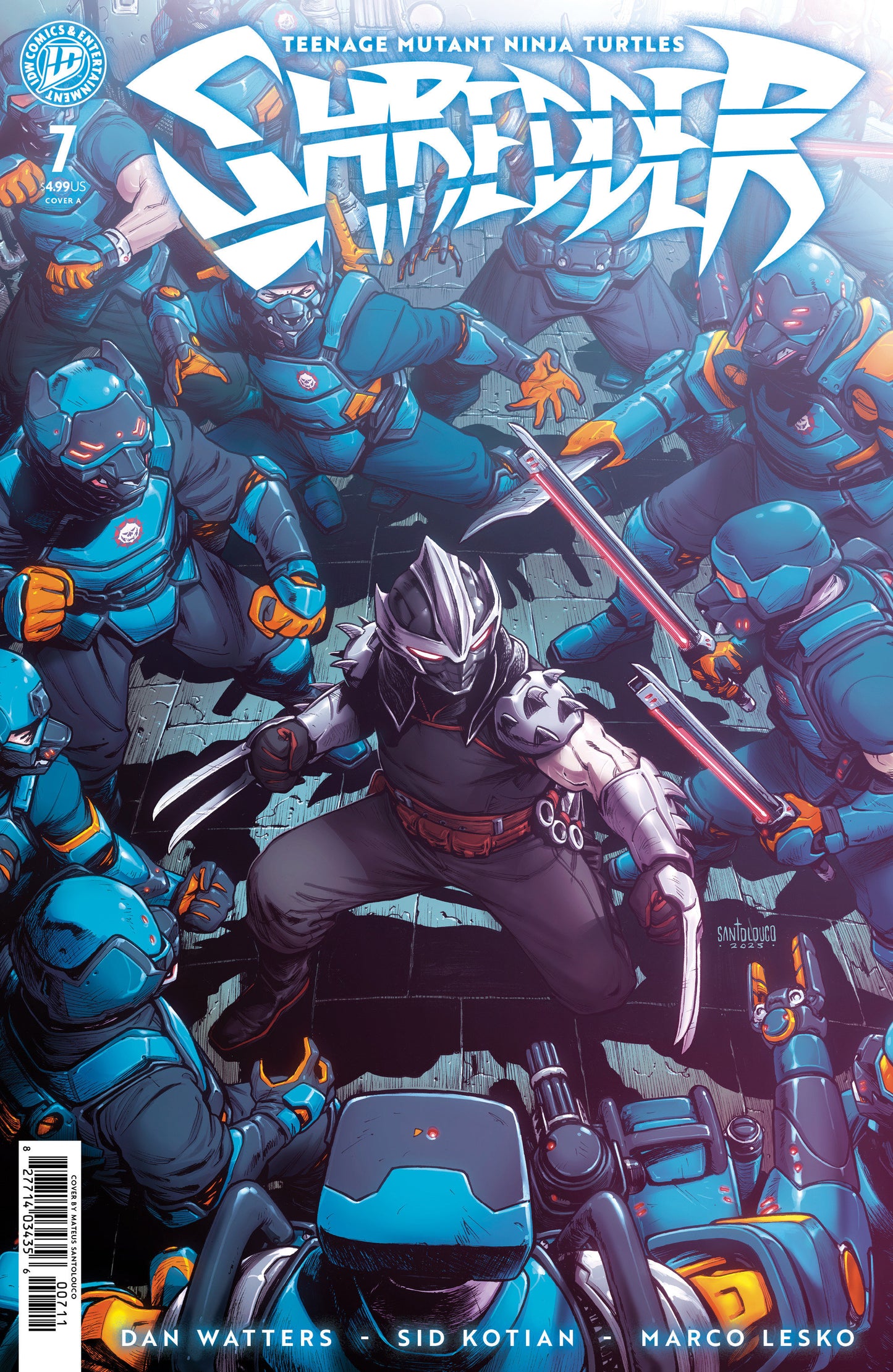 Teenage Mutant Ninja Turtles: Shredder #7 Cover A (Santolouco) (NM)