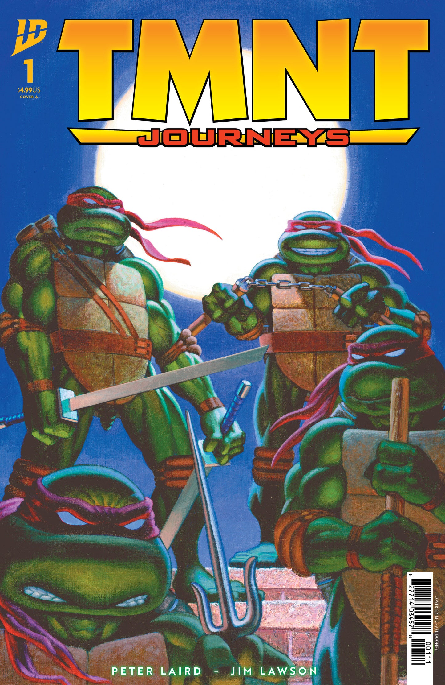 Teenage Mutant Ninja Turtles: Journeys #1 Cover A (Laird & Dooney)(NM)
