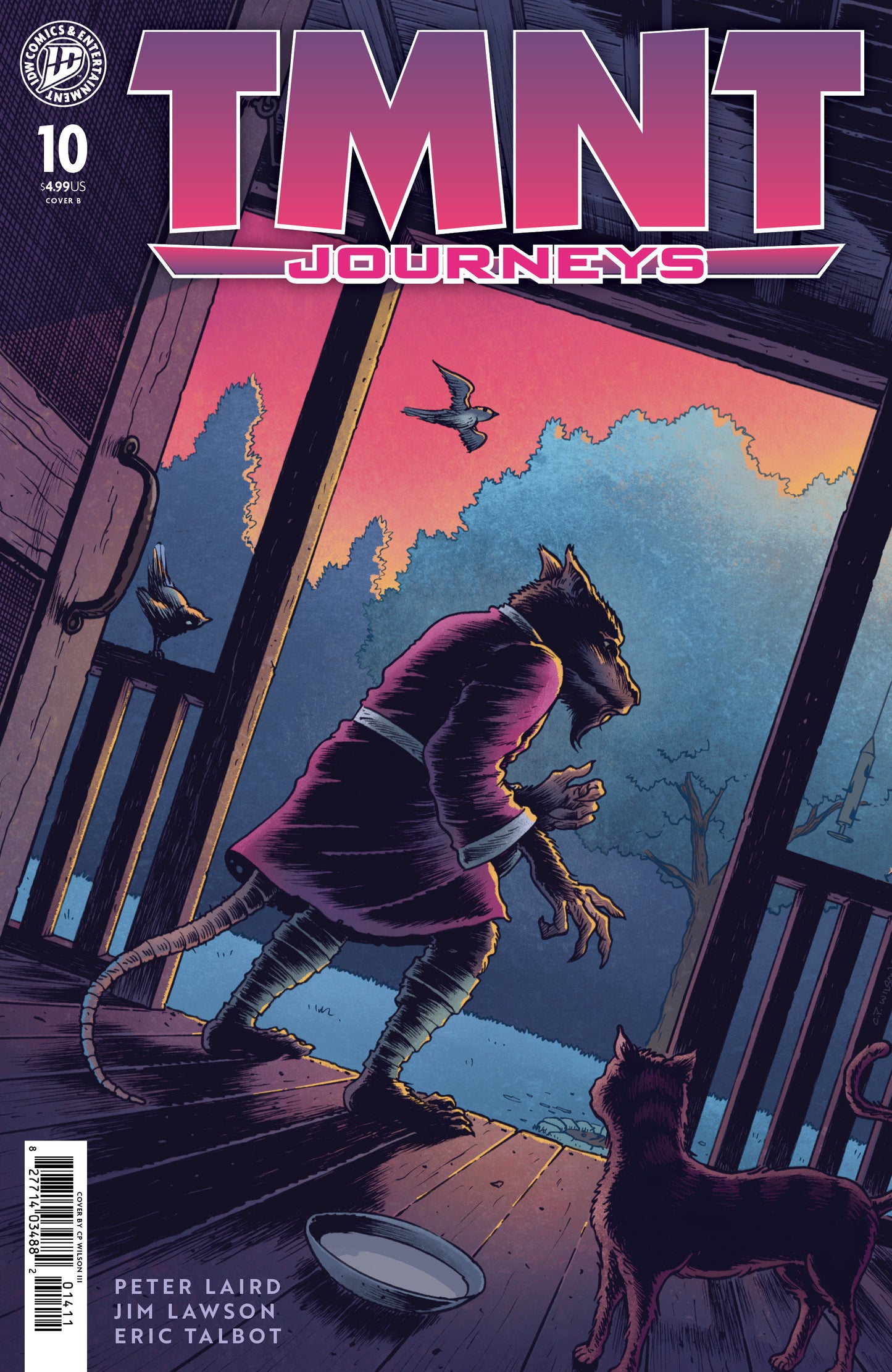 Teenage Mutant Ninja Turtles: Journeys #10 Variant B (Wilson III) (NM)