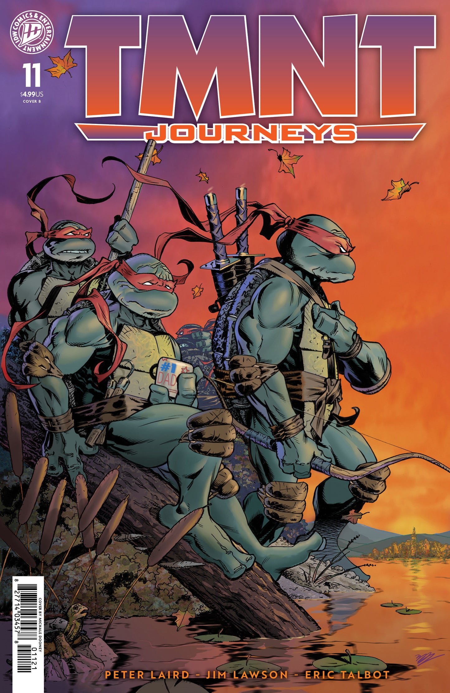 Teenage Mutant Ninja Turtles: Journeys #11 Variant B (Dooney) (NM)