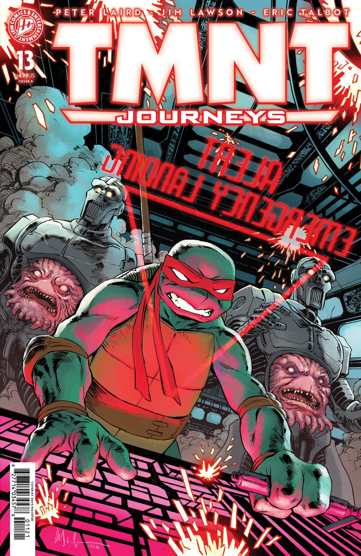 Teenage Mutant Ninja Turtles: Journeys #13 Variant B (Wachter) (NM)